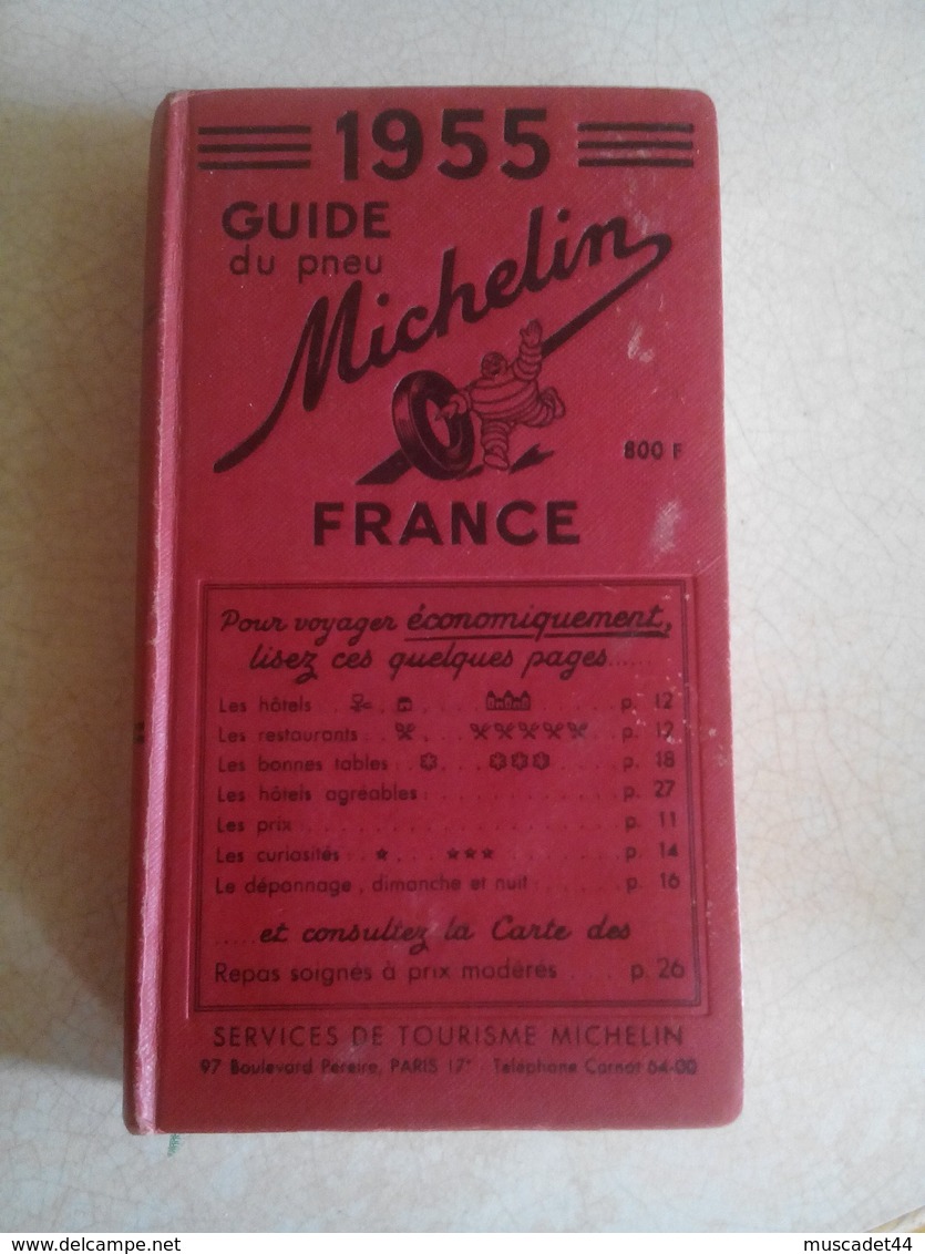 GUIDE DU PNEU MICHELIN 1955 800FRS - Reisen