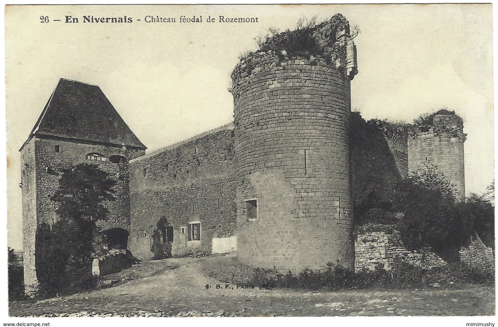 58 -En Nivernais - Chateau Féodal De Rozemont - Autres & Non Classés