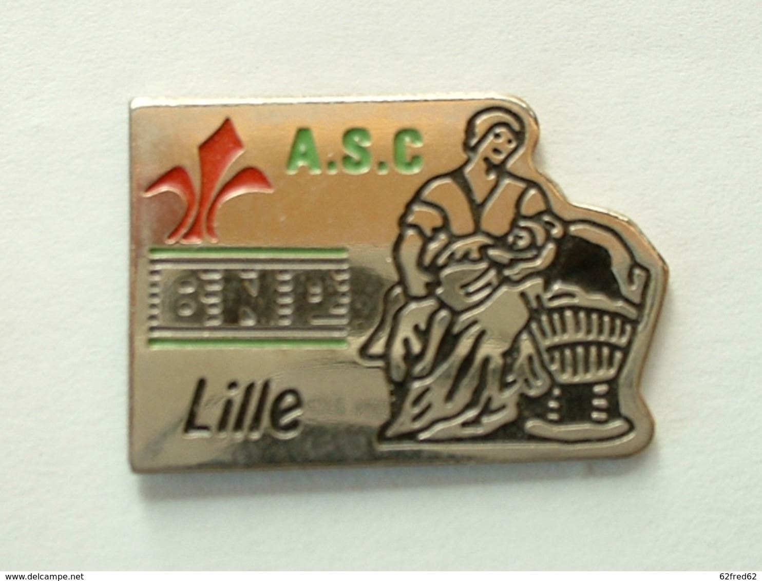 Pin's BNP - ASC LILLE - Banques