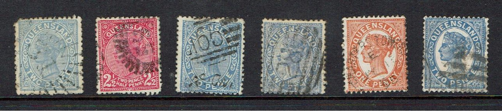 QUEENSLAND...1895 - Used Stamps
