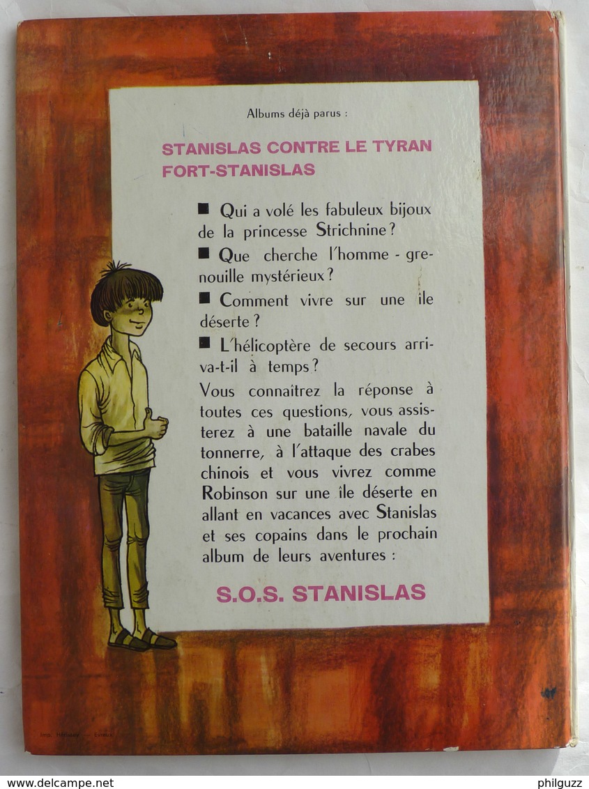 Enfantina LIVRE POUR ENFANT FORT STANISLAS Illustré Par DUC 1965 F NATHAN 1 - Casterman