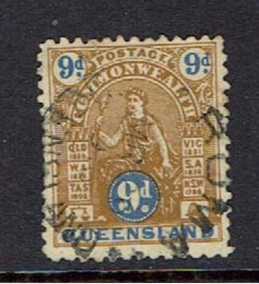 QUEENSLAND...#128a - Used Stamps