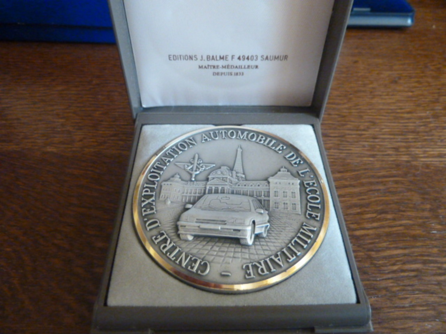 Médaille "Centre D'Exploitation Automobile De L'Ecole Militaire - Dans Son écrin - Frankrijk