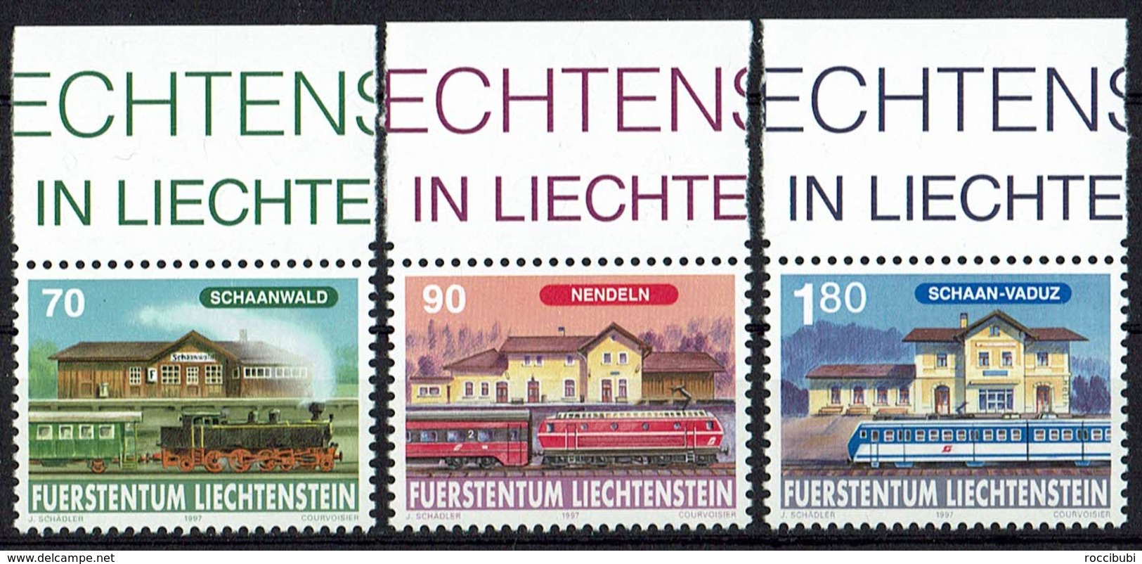 Liechtenstein 1997 // Mi. 1155/1157 ** - Unused Stamps