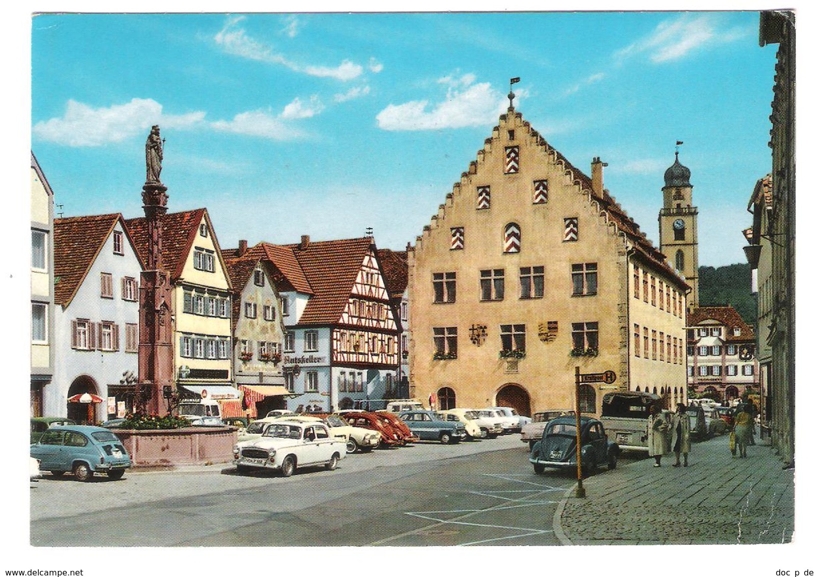 Germany - Mergentheim - Cars - PKW - Autos - VW Käfer - Peugeot - Fiat - Opel - Ford - Passenger Cars