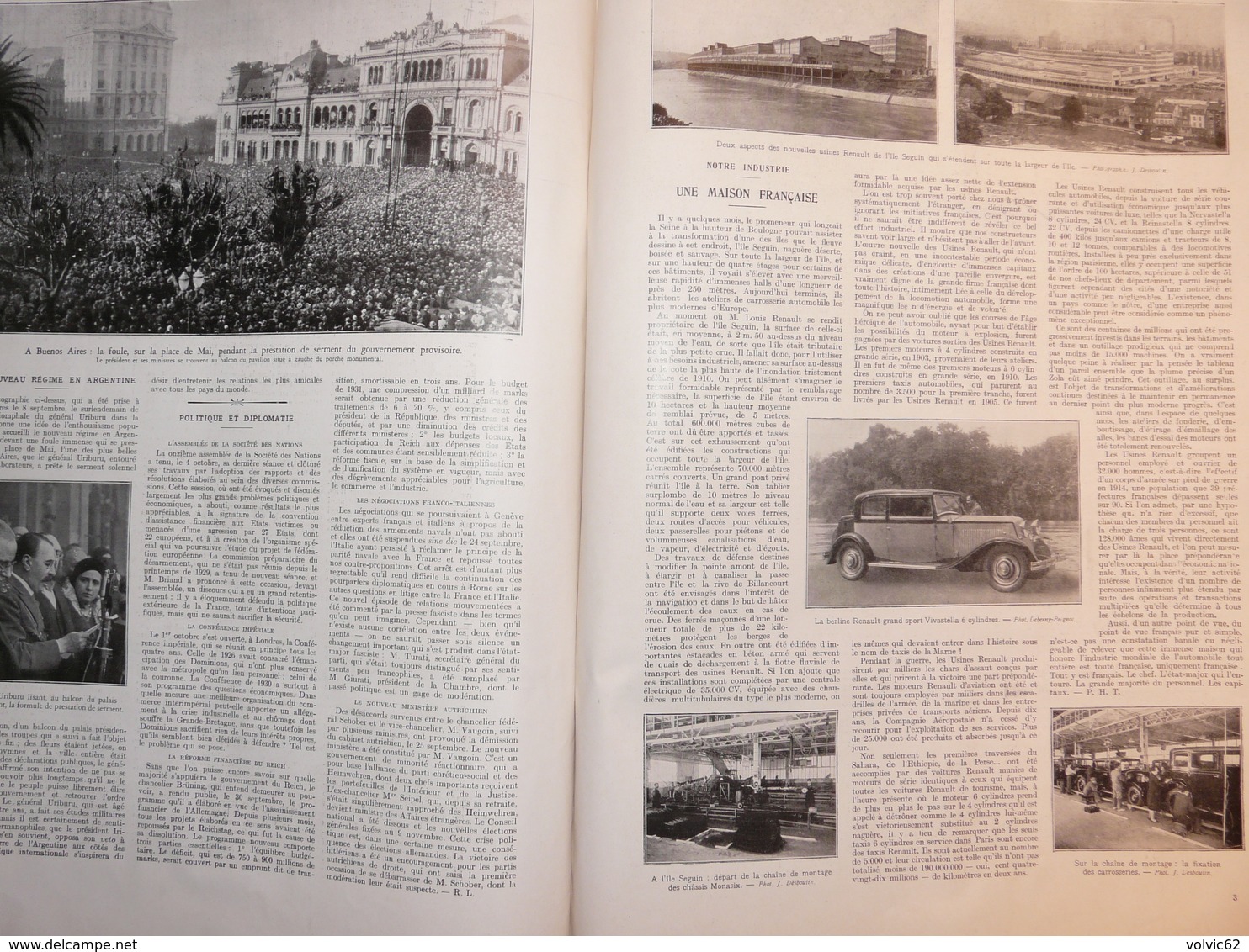 Illustration 4571 1930 dirigeable à beauvais allonne coupe america  coblence salon photo clemenceau brévent ader odéon