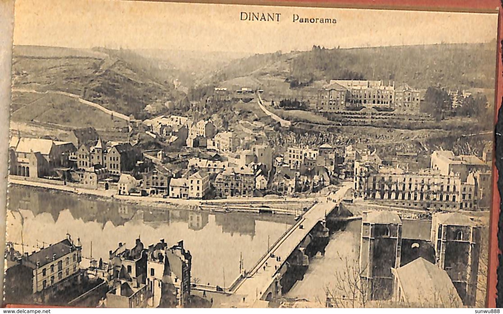 Dinant - Carnet Complet 12 Vues 1914 (Ville Incendiée Par Les Allemands En Août) - Dinant