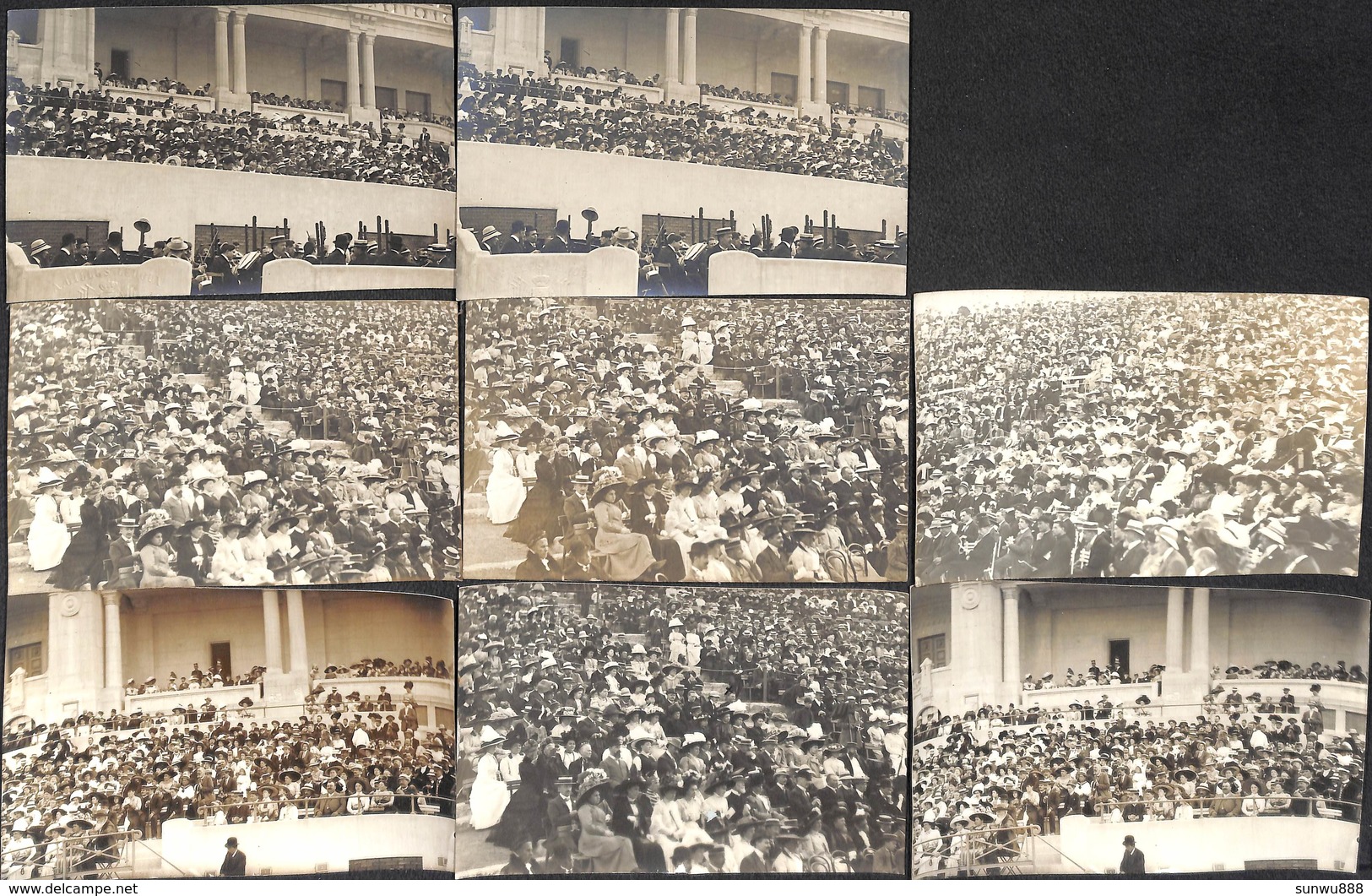 Namur - Lot 8 Cartes Photo Citadelle Stade De Jeux, Top Animation (Edit. Gilles-Ledoux Martin-Hautecoeur) - Namur