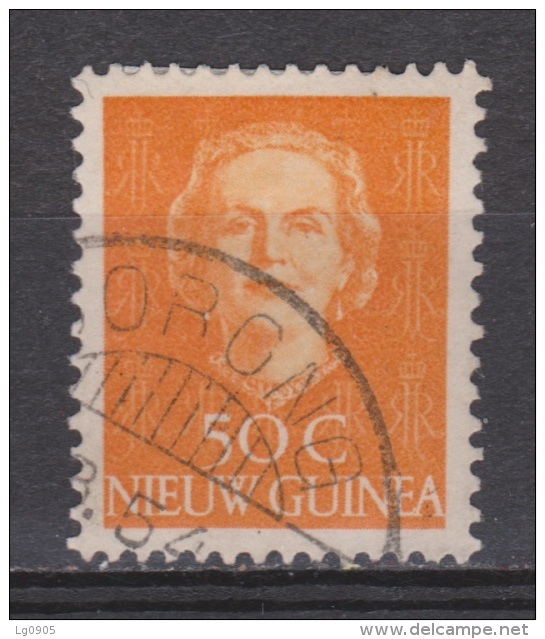 Nederlands Nieuw Guinea 16 Used ; Juliana 1950 ; NOW ALL STAMPS OF NETHERLANDS NEW GUINEA - Nederlands Nieuw-Guinea