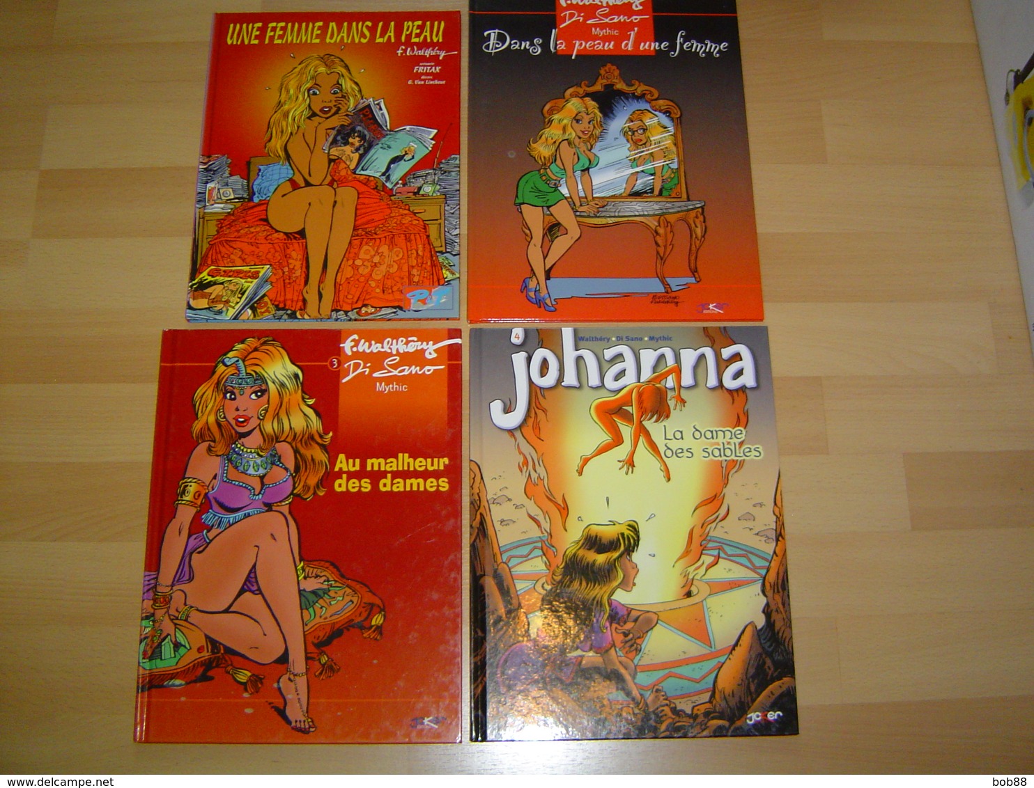 JOHANNA / TOMES 1 A 4 + CARNET DE CROQUIS / EDITIONS ORIGINALES / EO - Lots De Plusieurs BD