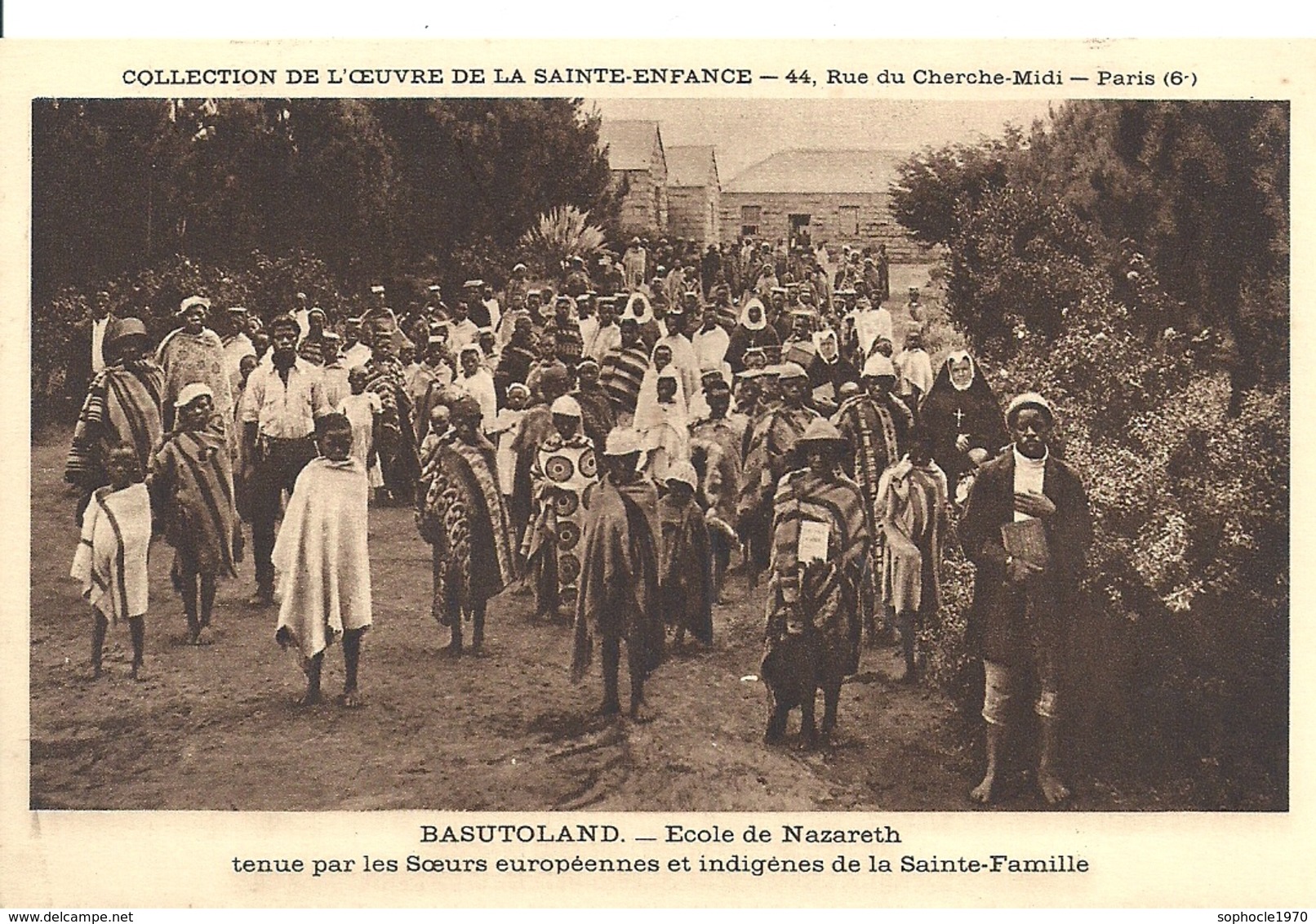 AFRIQUE - LESOYHO - BASUTOLAND - Ecole De Nazareth - Soeur Européennes Et Indigènes - Lesotho