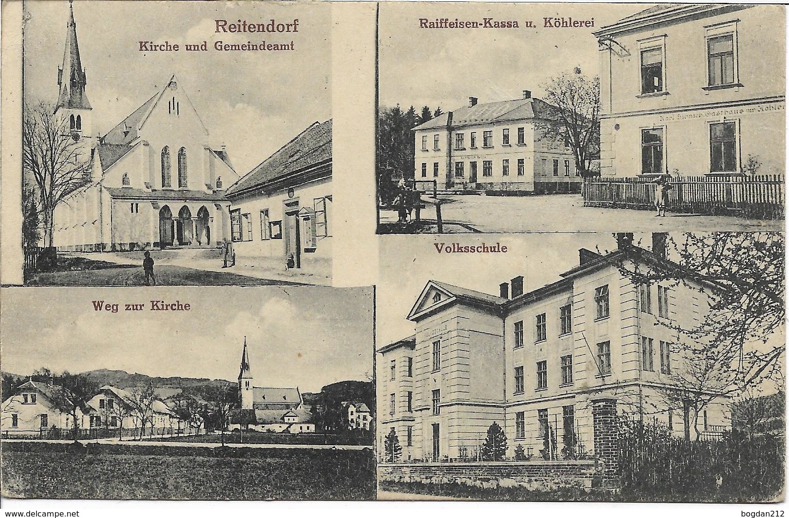 1919 - RAPOTIN  Reitendorf, Gute Zustand, 2 Scan - Czech Republic