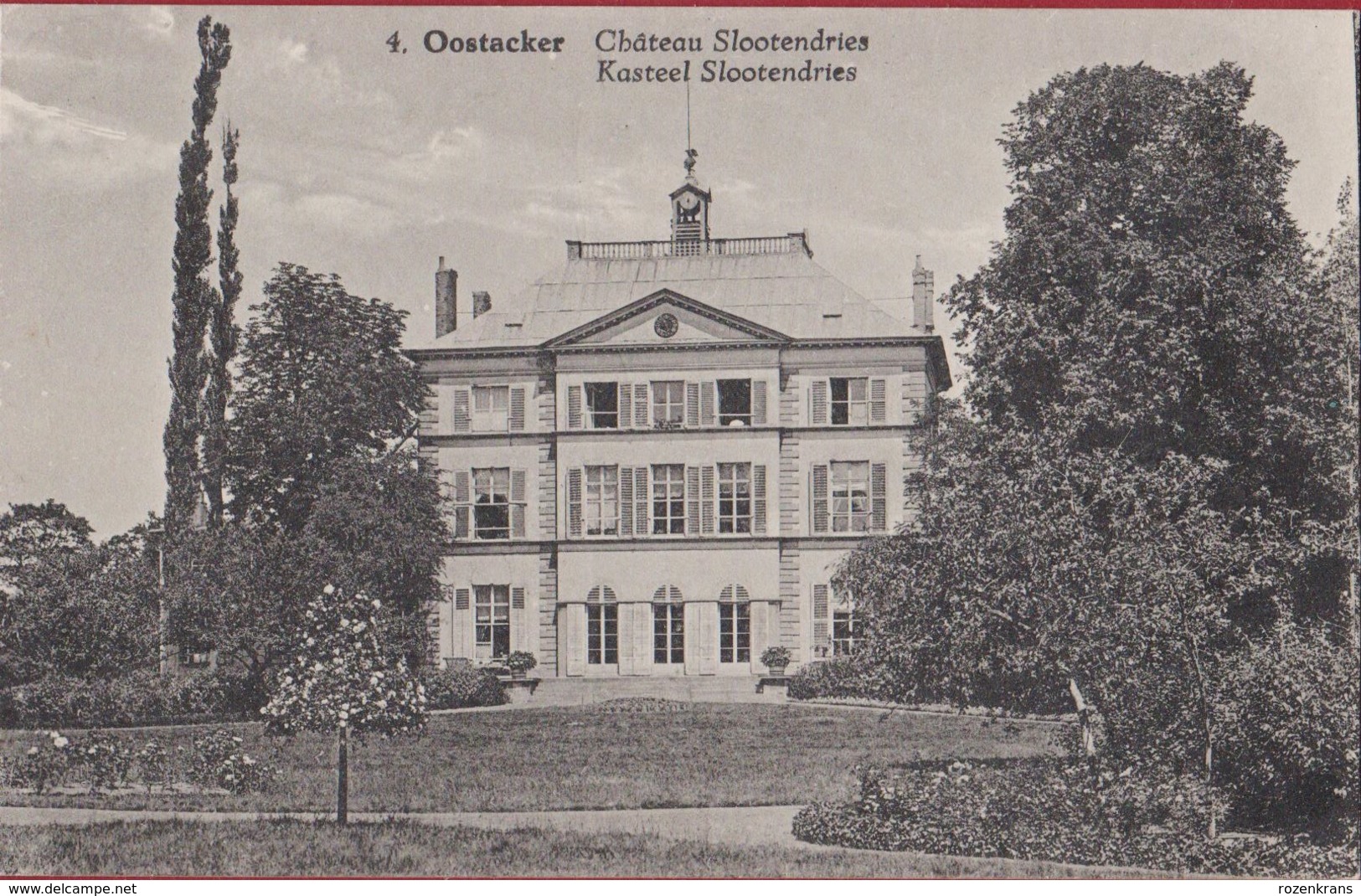 Gent Oostacker Oostakker Chateau Slootendries Kasteel (In Zeer Goede Staat) - Gent