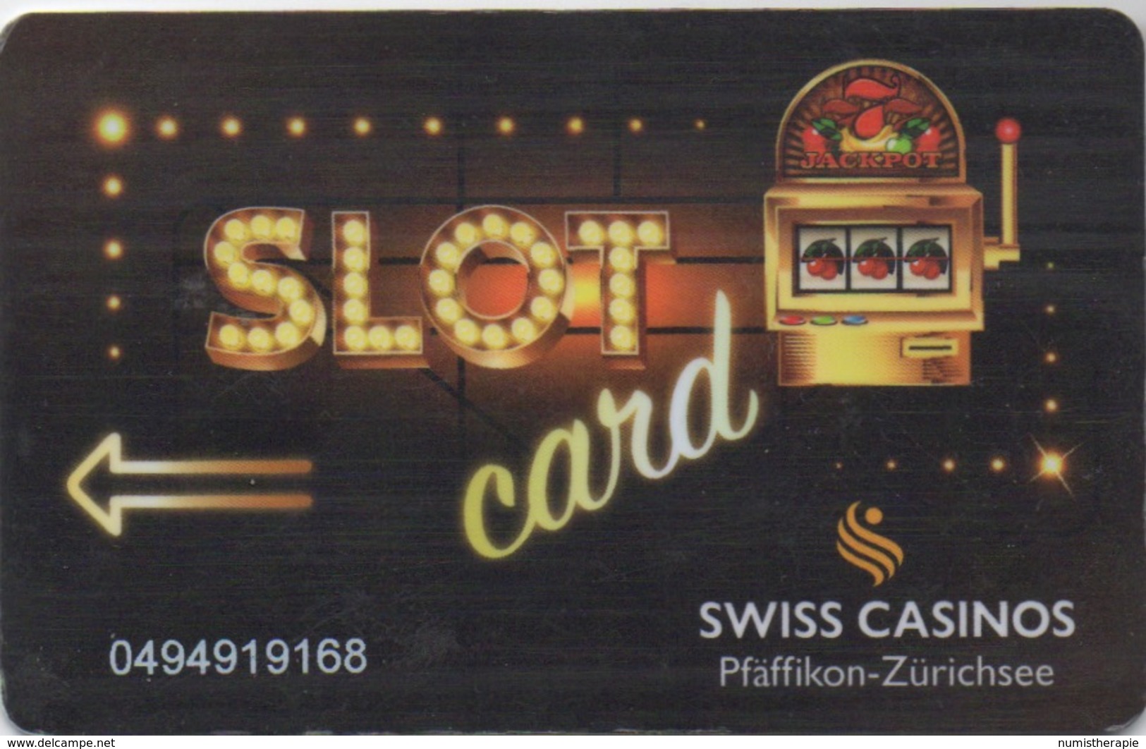 Carte Slot : Swiss Casinos Pfäffikon - Zürichsee - Cartes De Casino