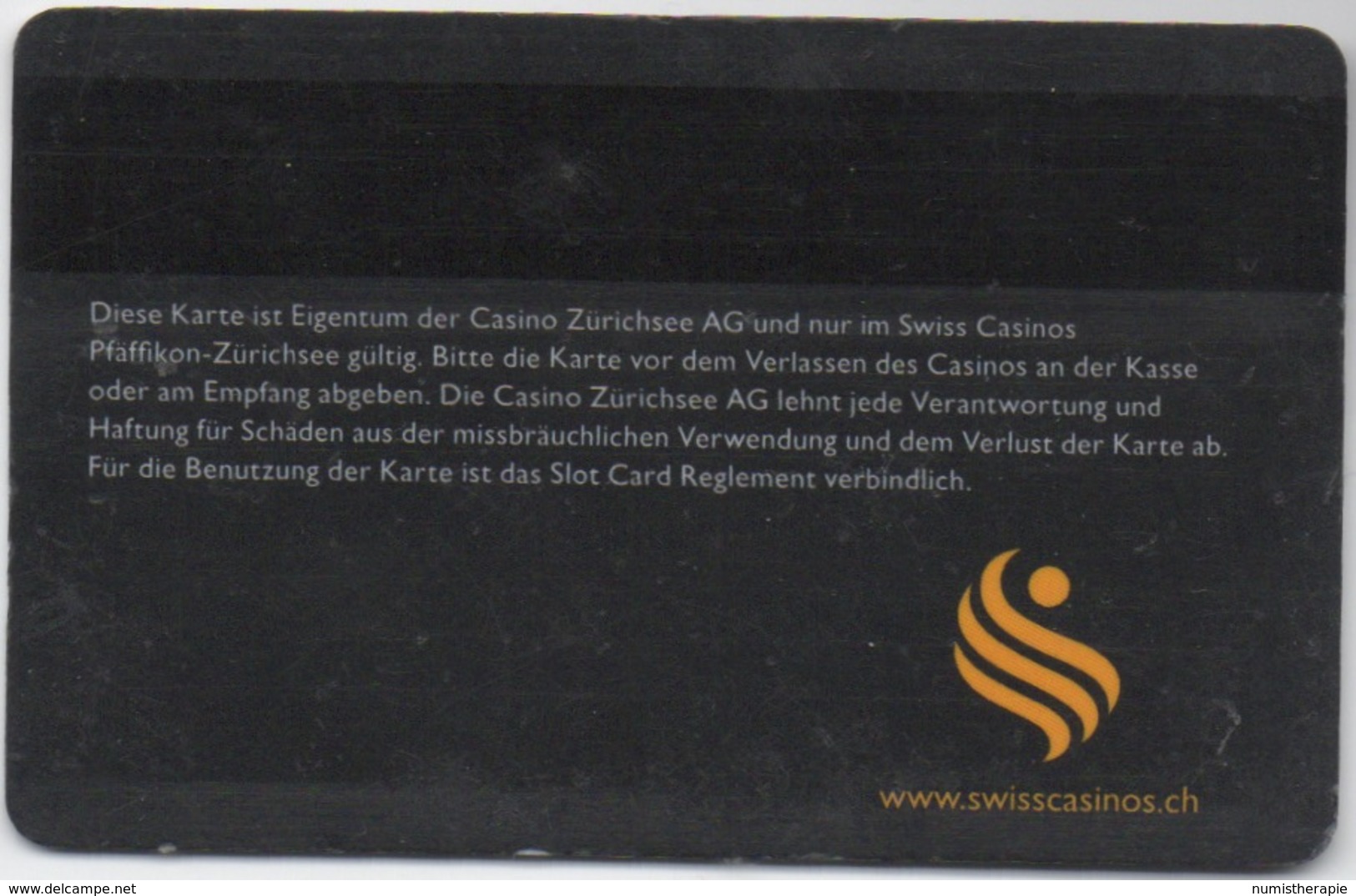 Carte Slot : Swiss Casinos Pfäffikon - Zürichsee - Cartes De Casino