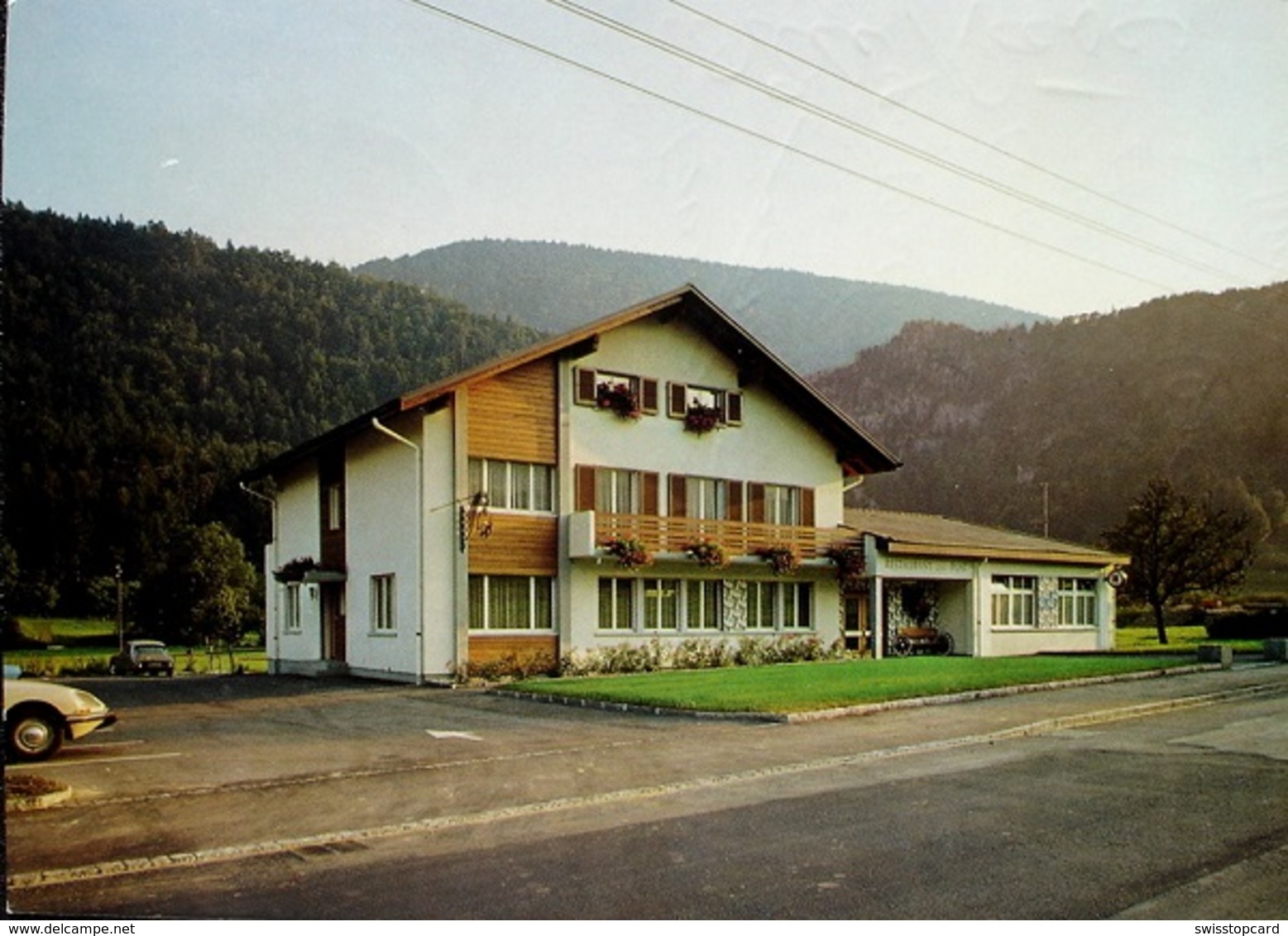 RAMISWIL Restaurant Zur Post Fam. Ackermann Route Oensingen-Balsthal Passwang-Basel Auto - Mümliswil-Ramiswil