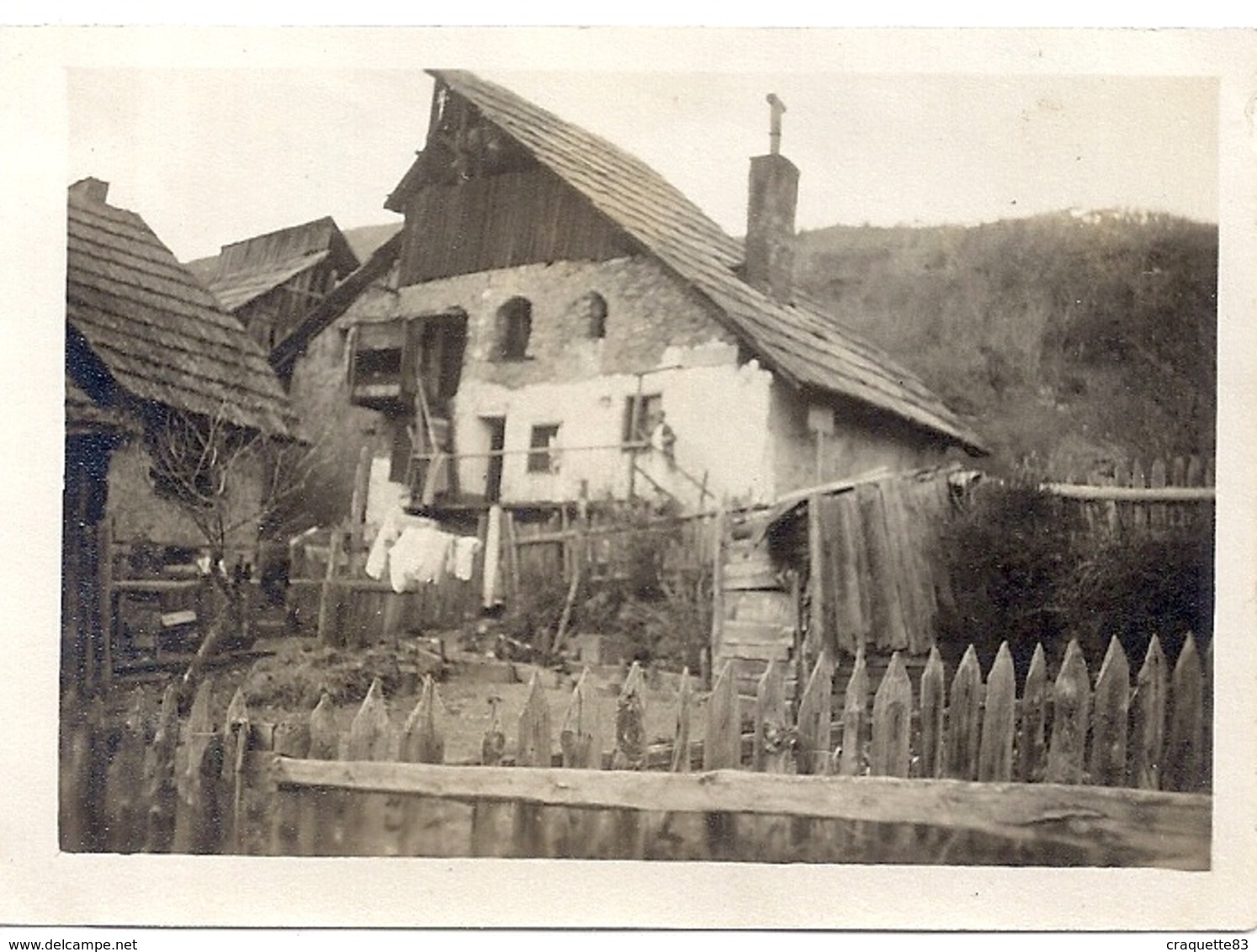 "PUY ST PIERRE  HAUTES ALPES -L'AUBERGE FAURE OU NOUS AVONS MANGE " - Orte