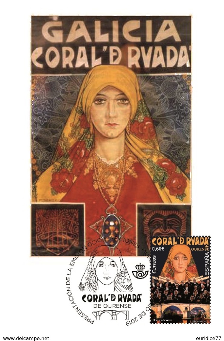 Spain 2019 - Coral De Ruada, Ourense Maximum Card - Nuevos