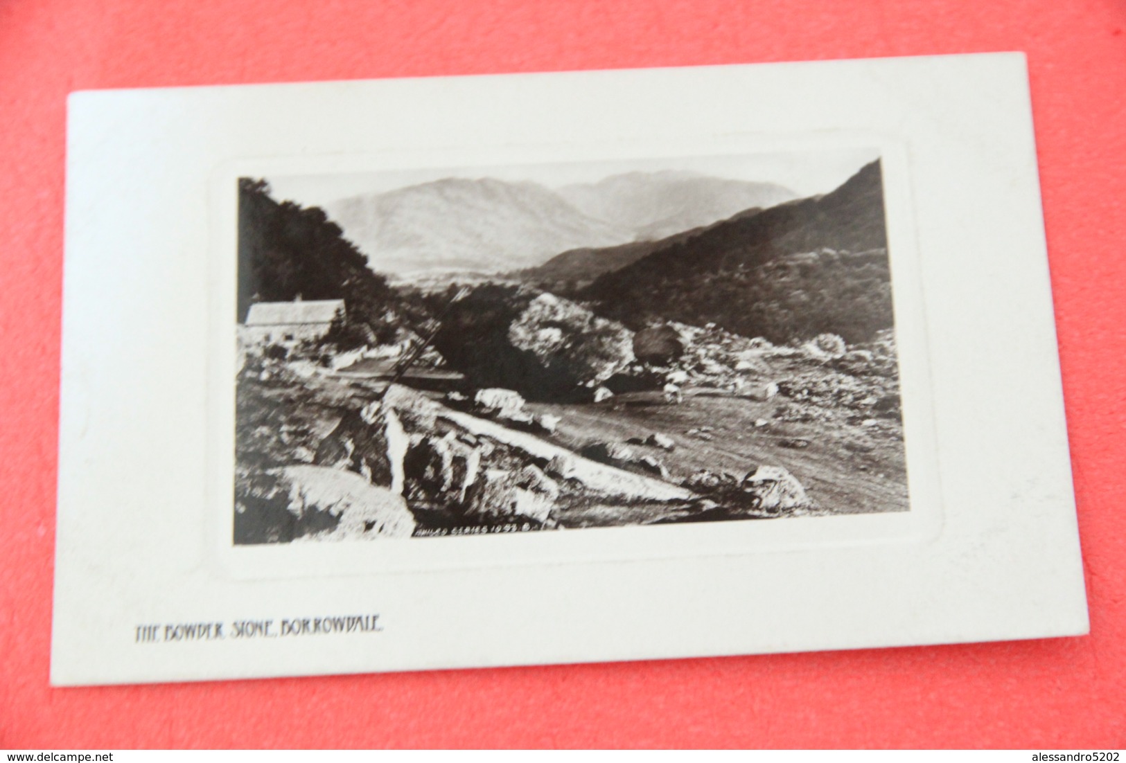 Cumbria Borrowdale The Bowder Stone NV - Borrowdale