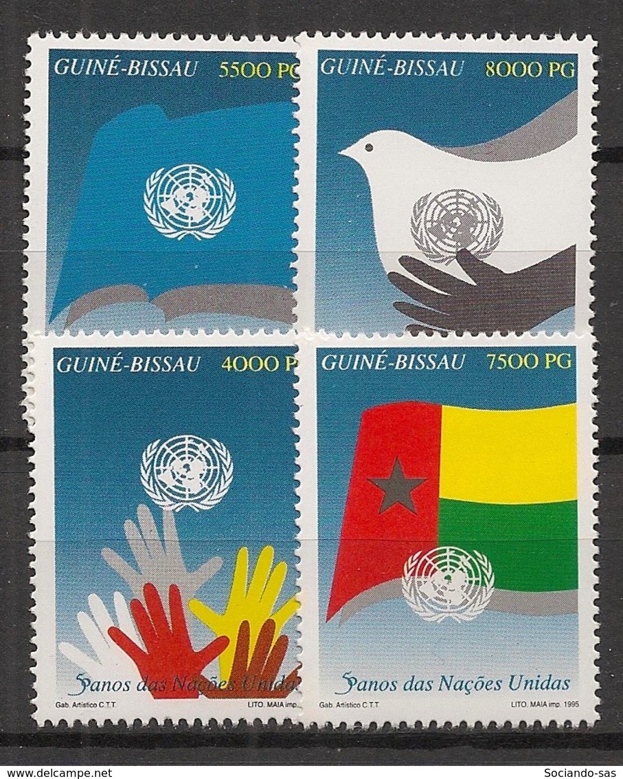 Guinée-Bissau - 1995 - N°Yv. 664 à 667 - ONU / UNO - Neuf Luxe ** / MNH / Postfrisch - ONU