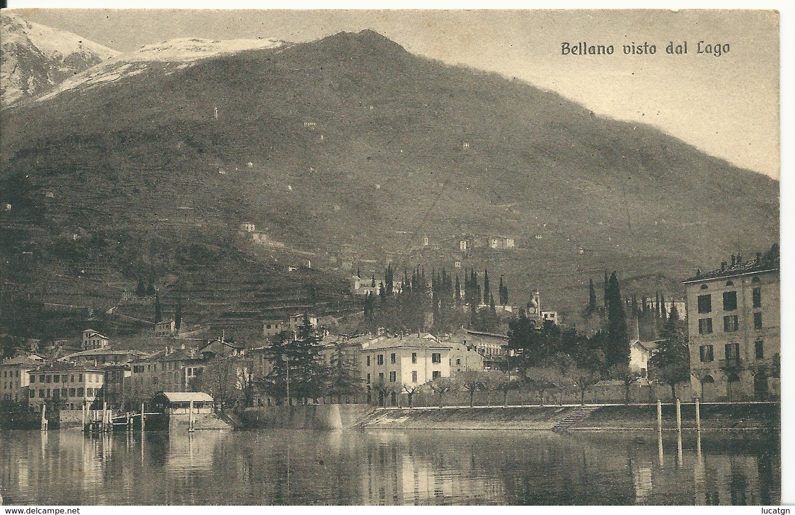 Como. Bellano Visto Dal Lago - Como