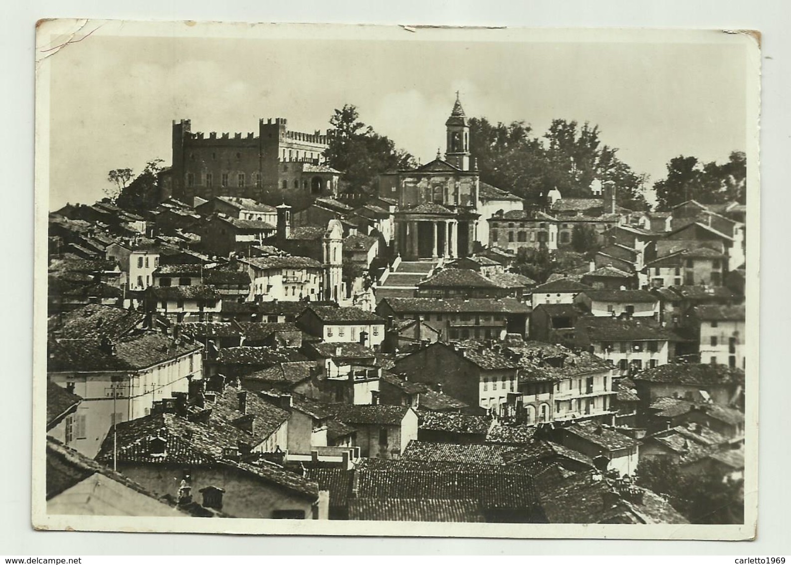 PANORAMA DA MONTEMAGNO MONFERRATO - VIAGGIATA FG - Asti