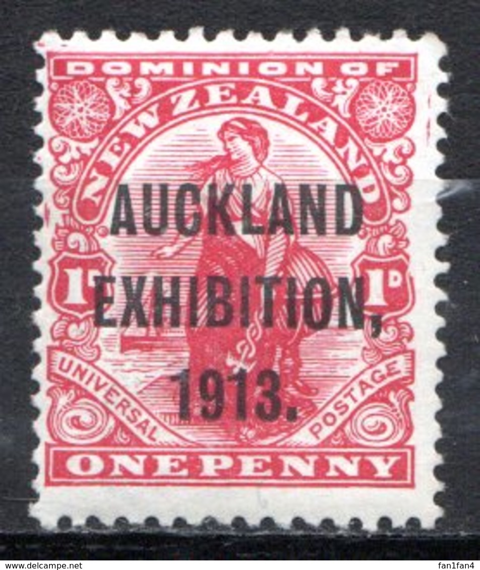 OCEANIE - Nelle ZELANDE - (Dominion Britannique) - 1913 - N° 145 - 1 P. Rouge Carmin - (Exposition Impériale D'Auckland) - Nuovi