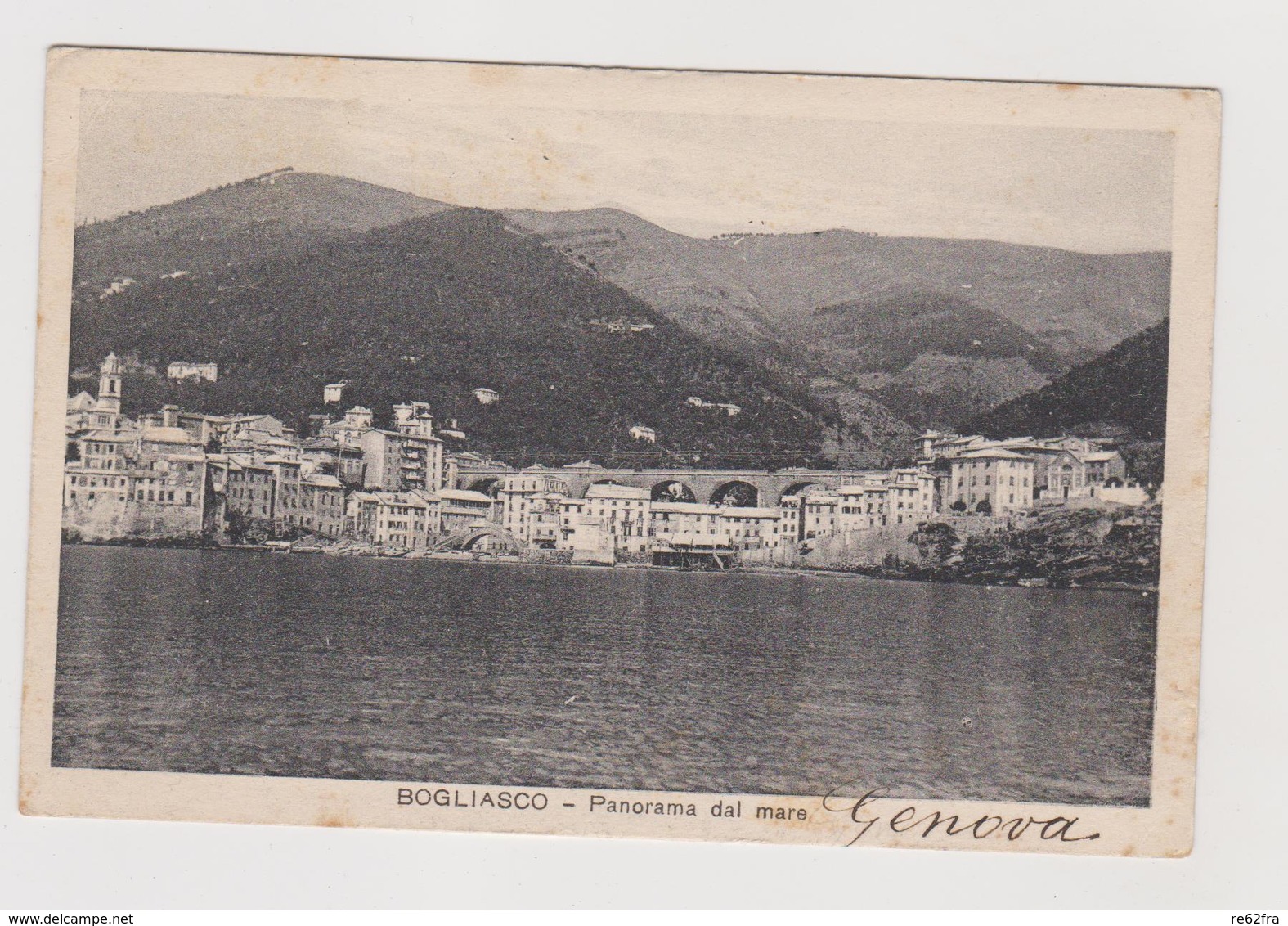 BOGLIASCO (GE)  - F.p. -  Anni '1920 - Genova