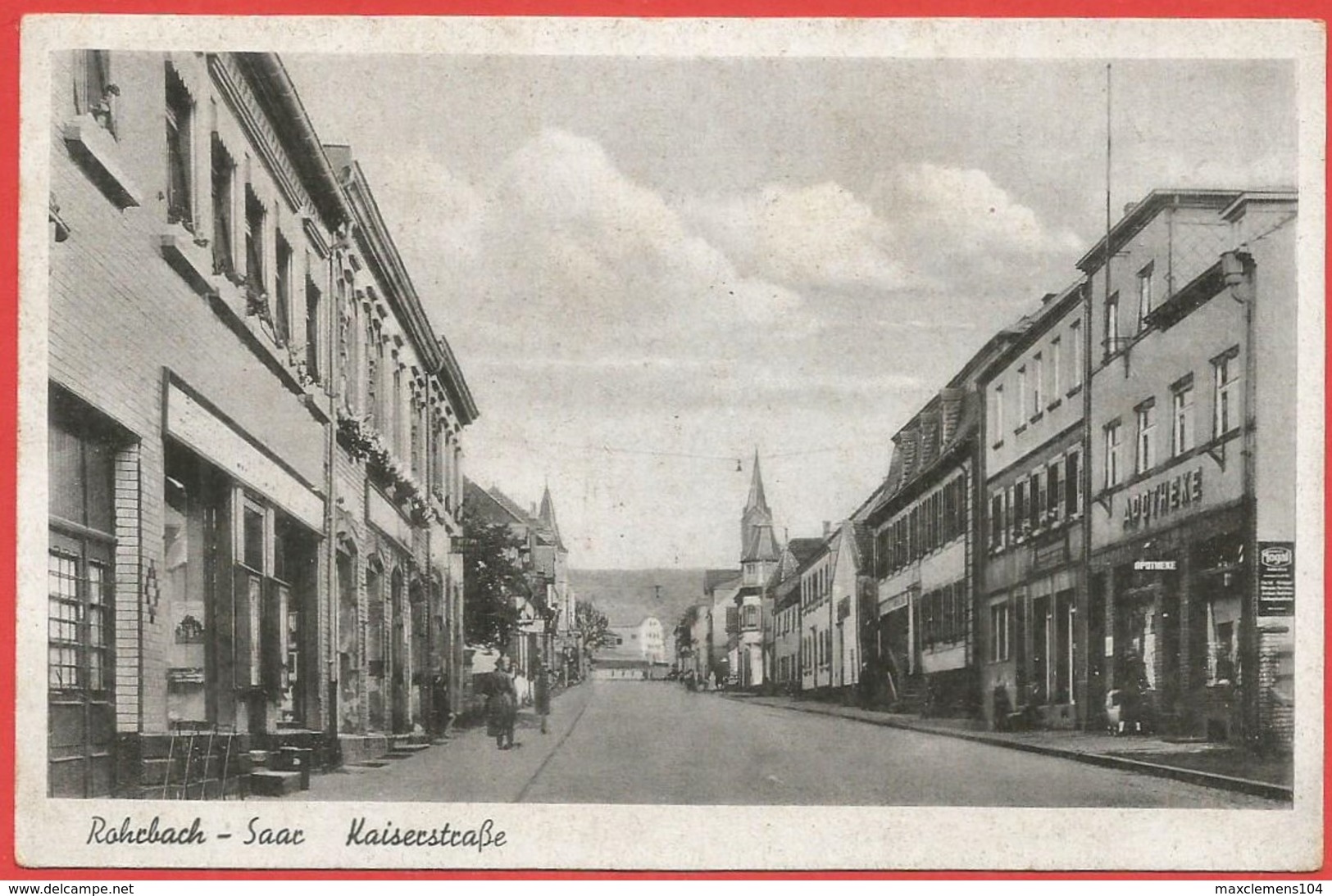 Rohrbach - Saar, St. Ingbert, Kaiserstraße - Saarpfalz-Kreis