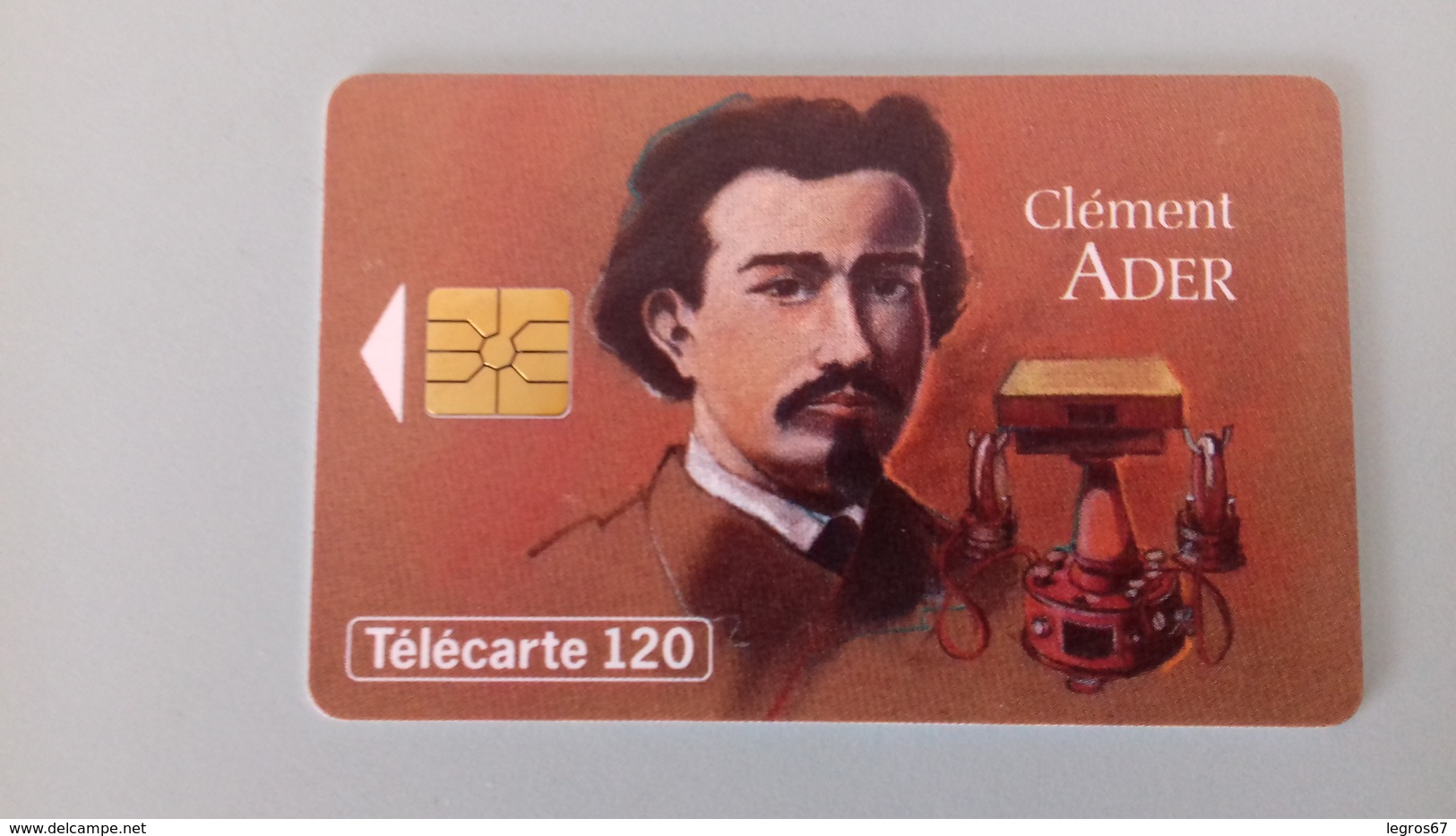 TELECARTE F 392 988 - ADER FIGURES TELECOM 6 - 120 Unidades