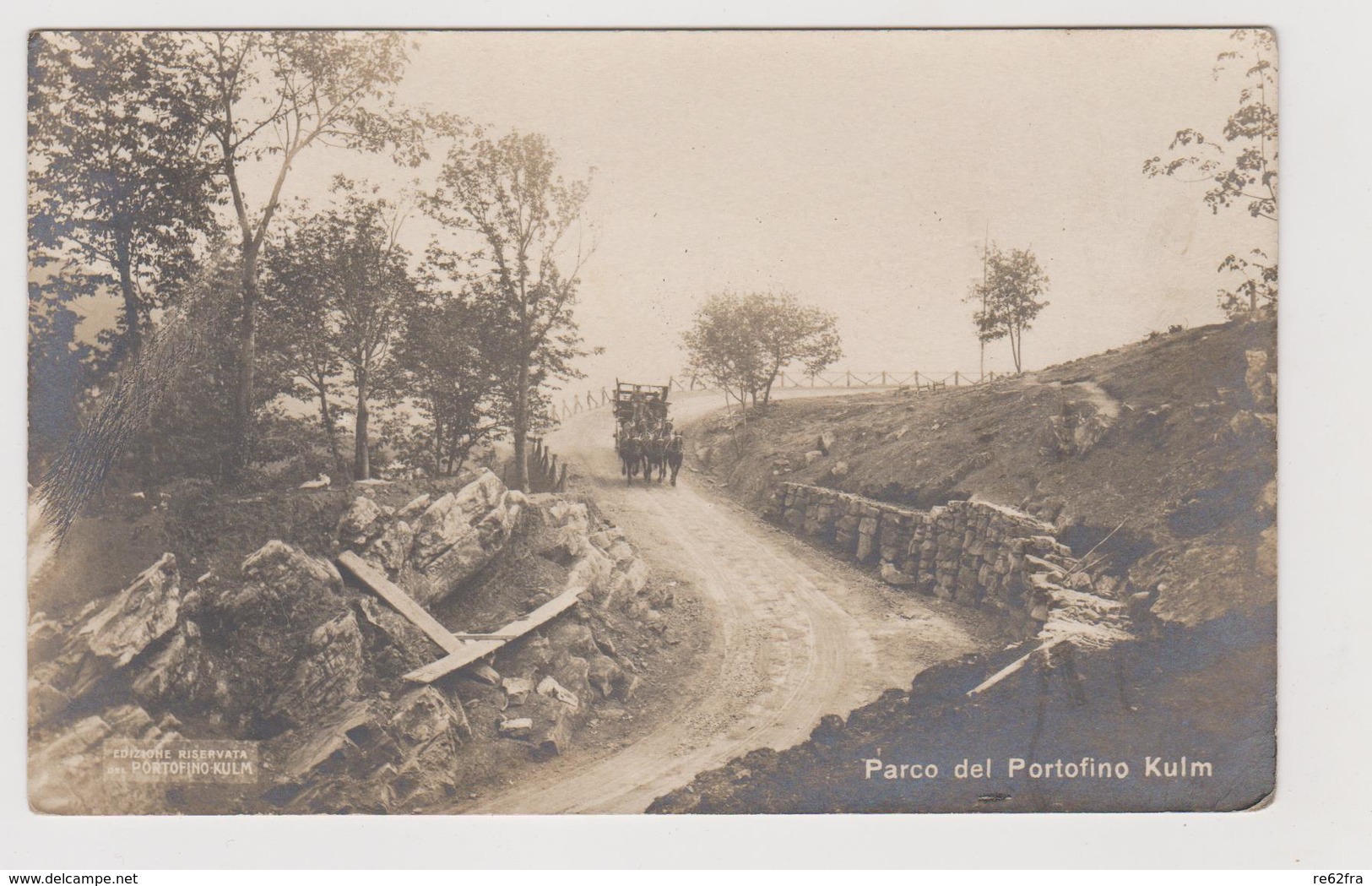 PORTOFINO (GE) , Diligenza , Ediz. NPG  - F.p. -  Anni '1900 - Genova (Genua)