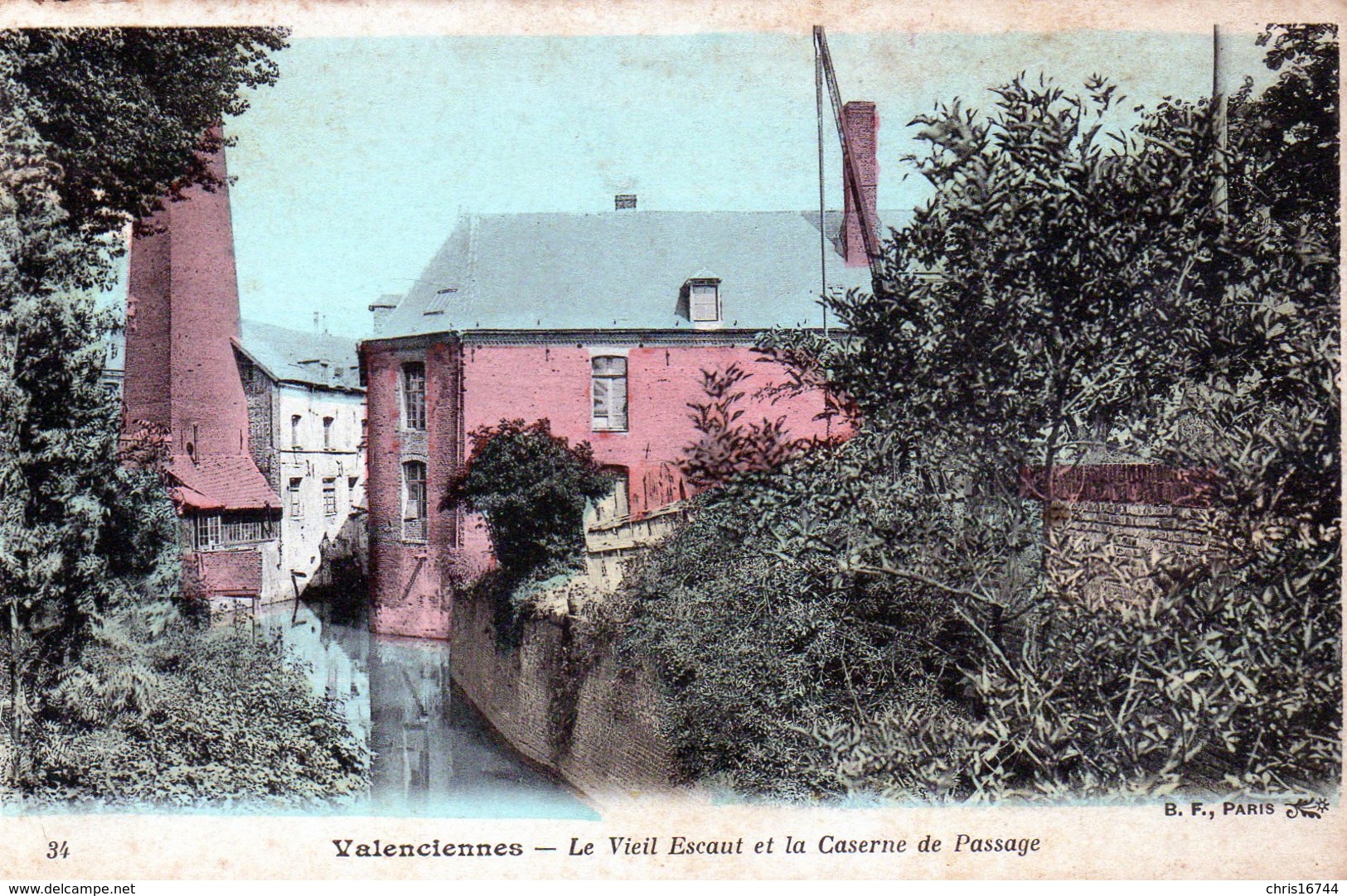 VALENCIENNES  Le Vieil Escaut Et La Caserne De PassagePort: 1e - Valenciennes