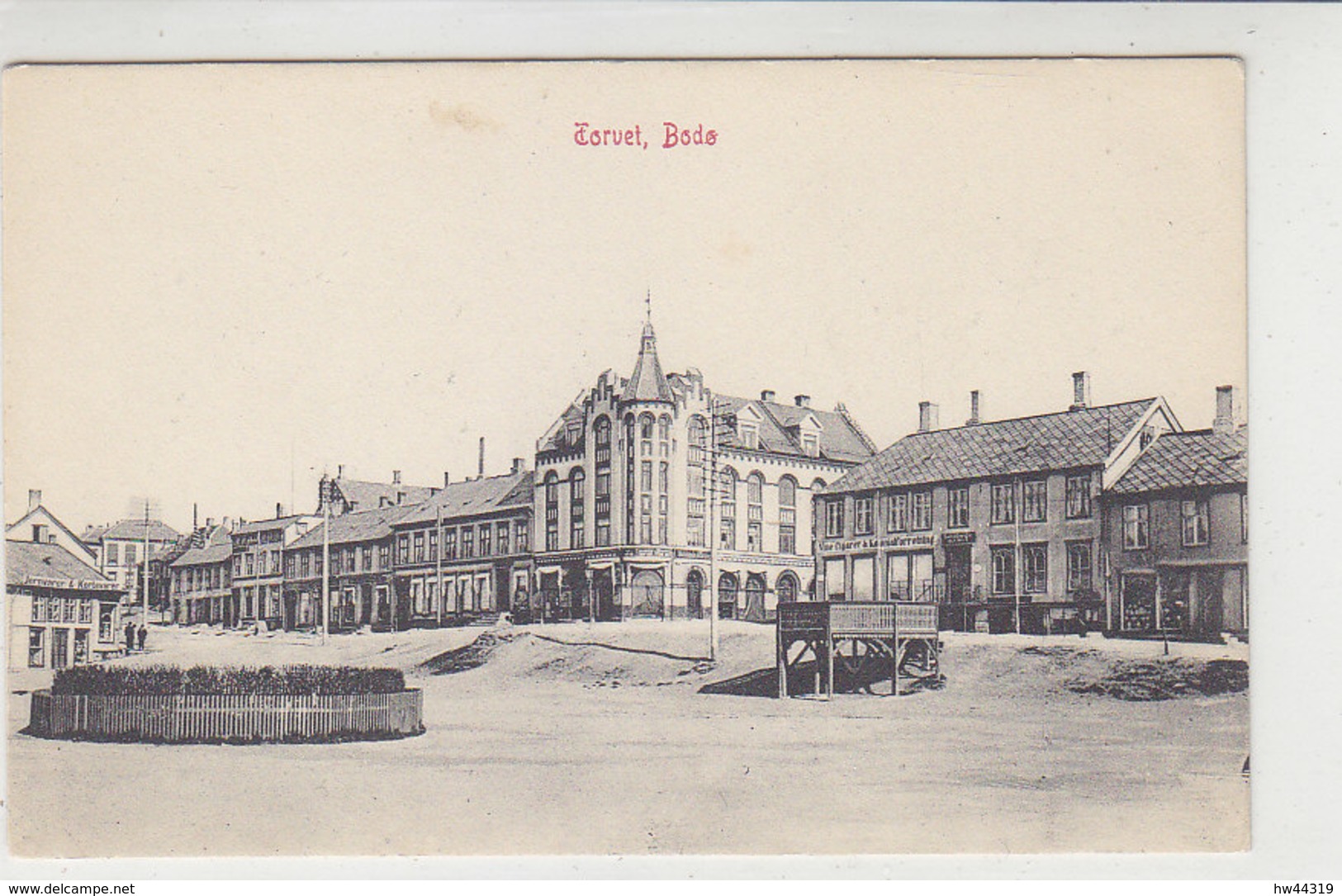 Torvet - Bodö - Um 1910 - Norwegen