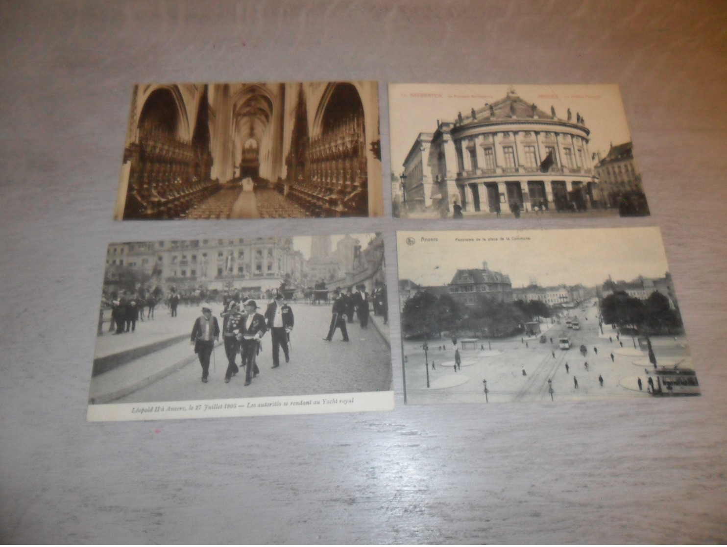 Beau lot de 60 cartes postales de Belgique  Anvers      Mooi lot van 60 postkaarten van België  Antwerpen - 60 scans