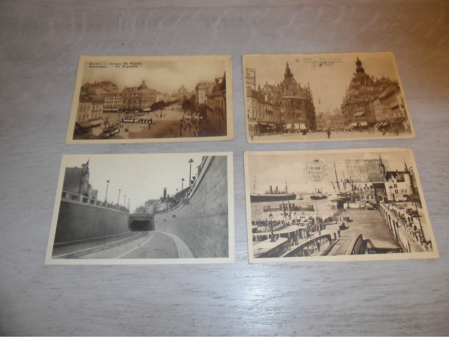 Beau lot de 60 cartes postales de Belgique  Anvers      Mooi lot van 60 postkaarten van België  Antwerpen - 60 scans