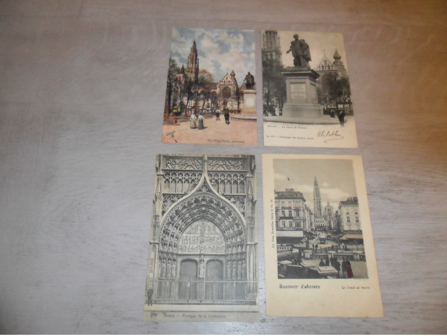 Beau lot de 60 cartes postales de Belgique  Anvers      Mooi lot van 60 postkaarten van België  Antwerpen - 60 scans