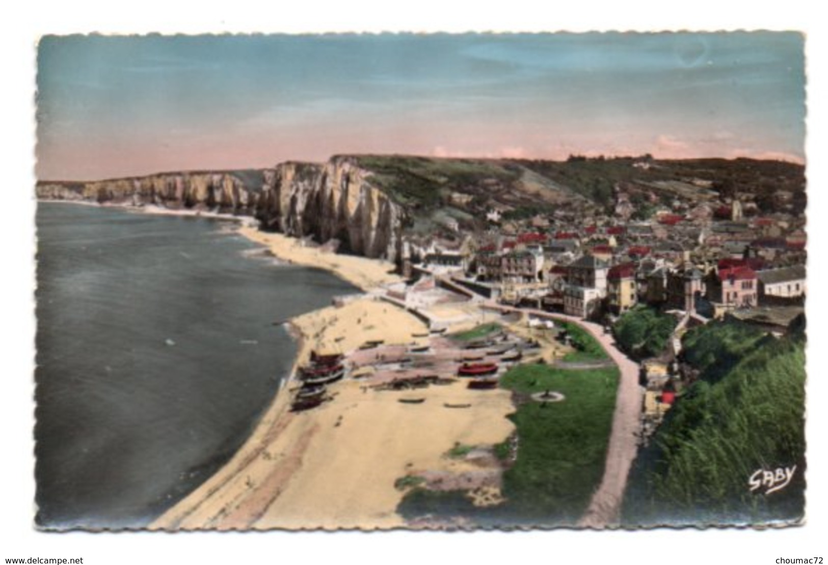 (76) 1174, Yport, Artaud 9, Vue Générale Et Falaises Vers Fécamp - Yport