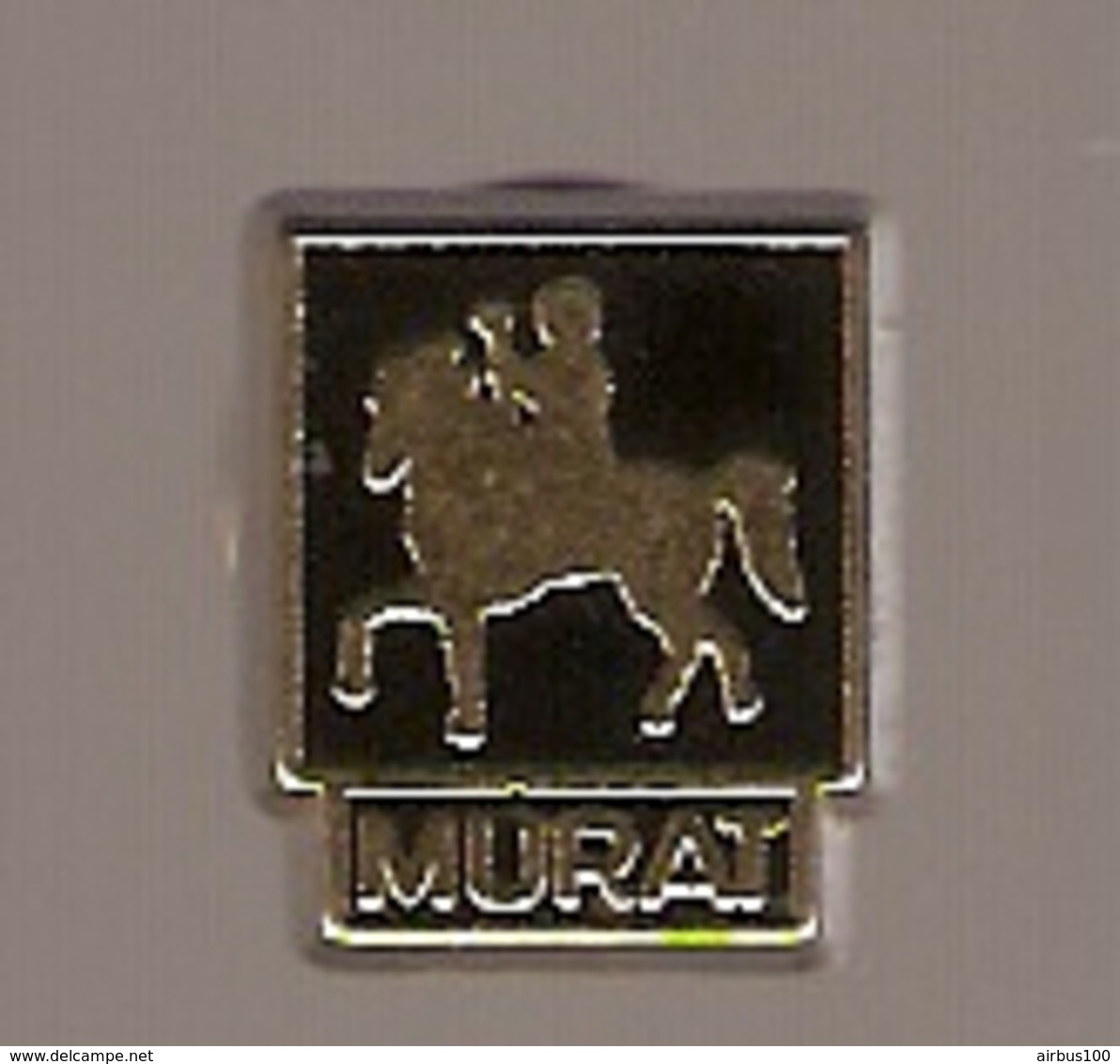 PIN'S MURAT CAVALIER CHEVAL CHEVALIER - Cities