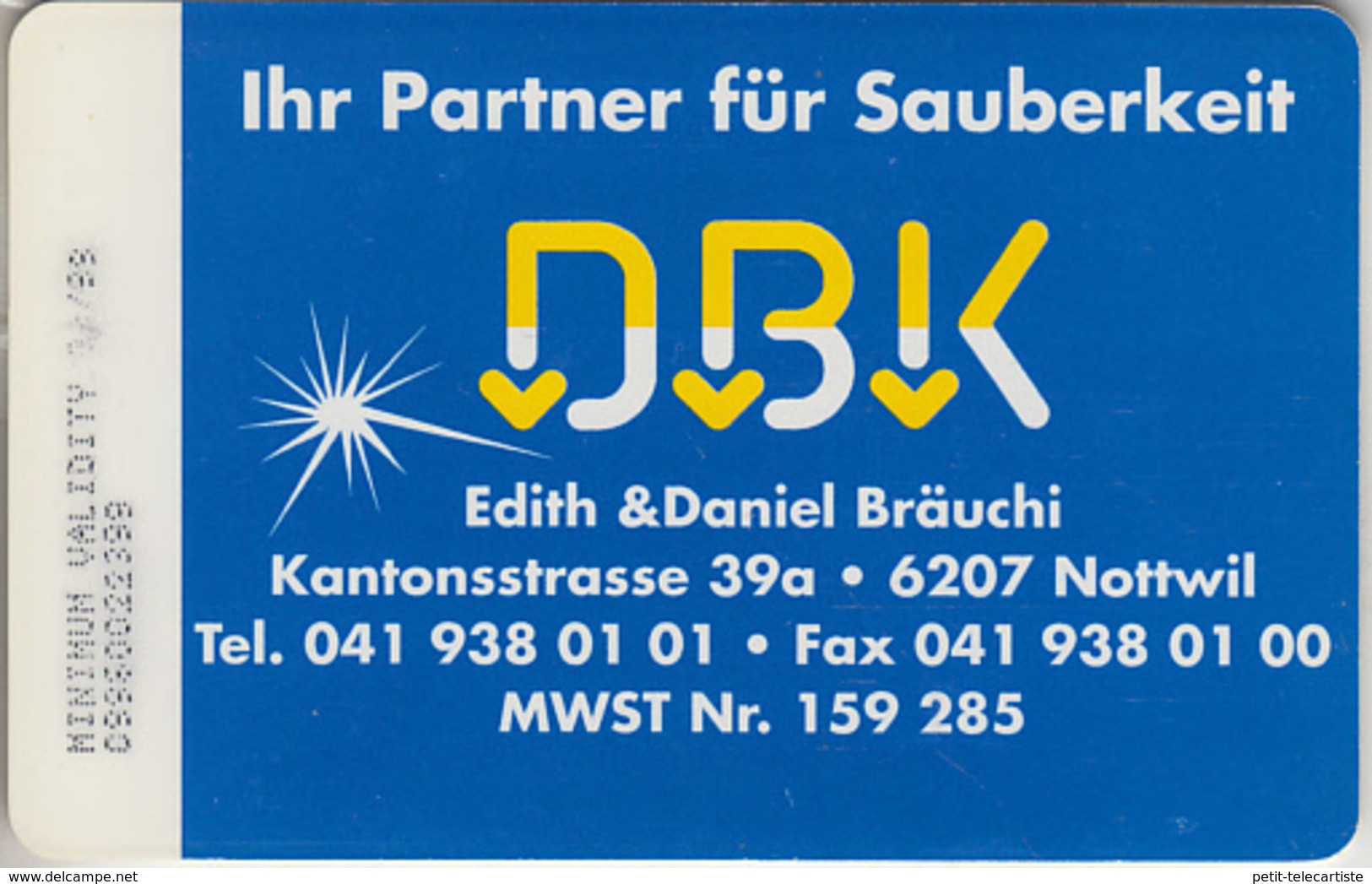 SWITZERLAND - PHONE CARD - TAXCARD SUISSE * CHIP  ***  DBK  *** - Schweiz