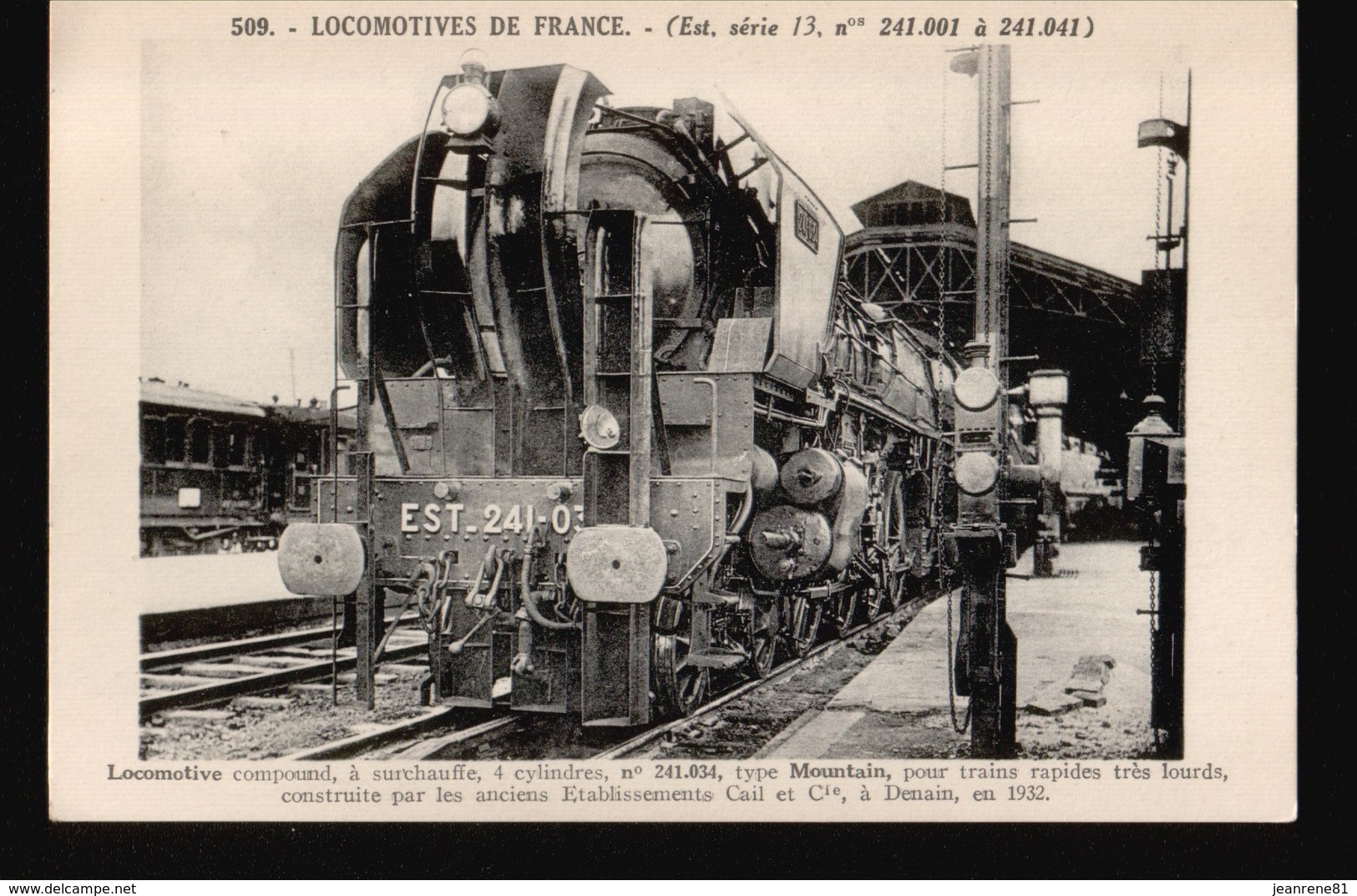 LOT620.....SELECTION 5 CPA LOCOMOTIVES DE FRANCE - 5 - 99 Cartes