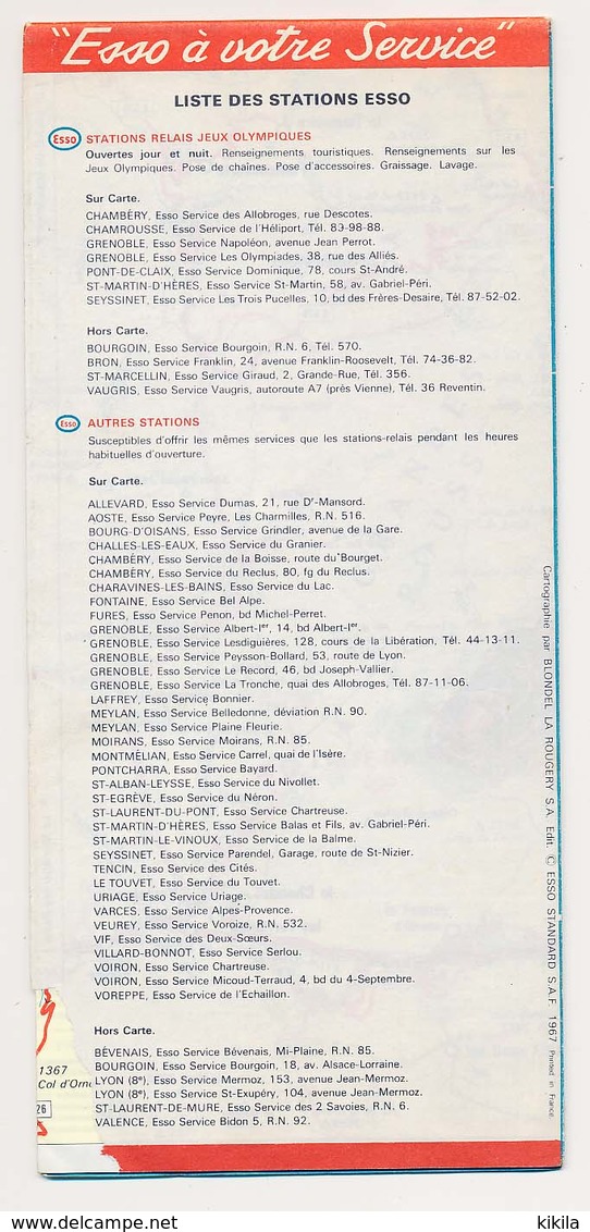 Carte Programme Des Xèmes Jeux Olympiques D'Hiver De GRENOBLE 1968  Olympic Games 68 - Sonstige & Ohne Zuordnung