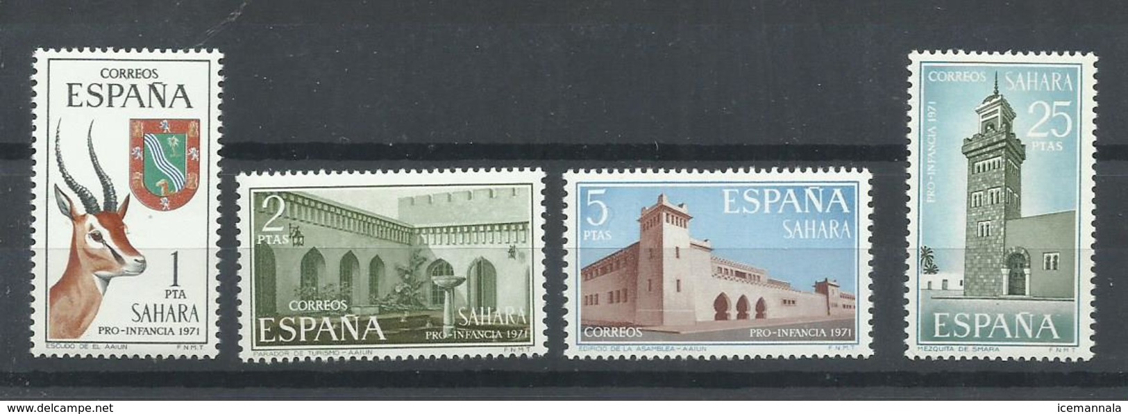 SAHARA EDIFIL 288/91     MNH  ** - Sahara Español