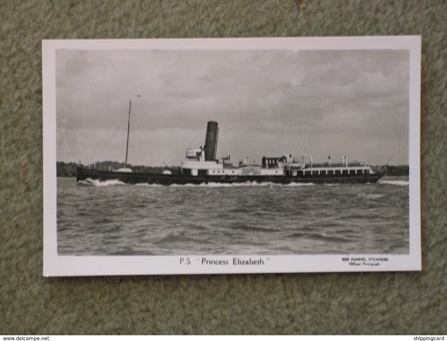 PADDLE STEAMER PRINCESS ELIZABETH RP - Steamers