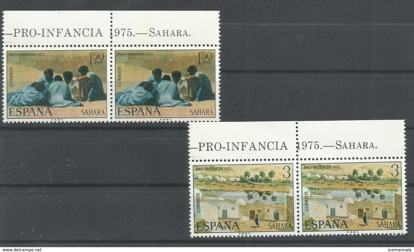 SAHARA EDIFIL  320/21   (PAREJA)    MNH  ** - Spanische Sahara