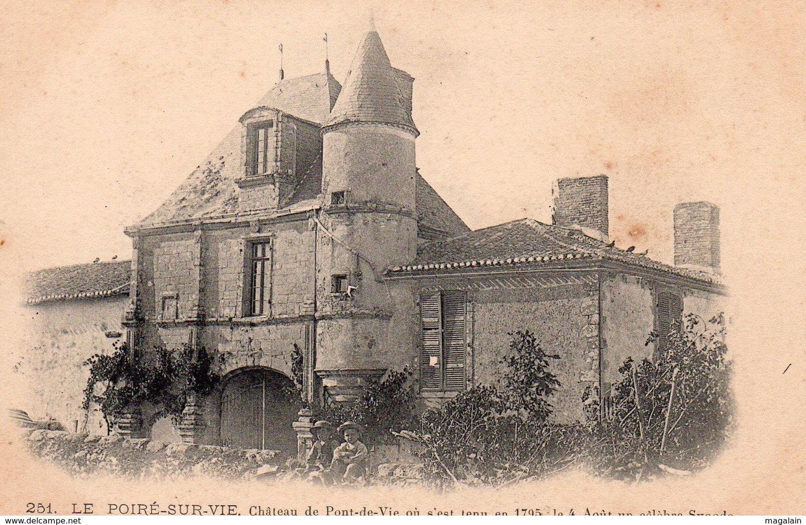 Le Poiré Sur Vie : Château De Pont-de-Vie - Poiré-sur-Vie