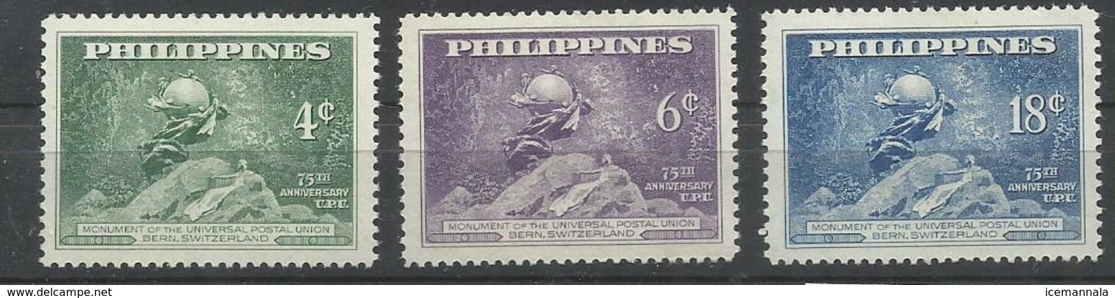 FILIPINAS  YVERT  353/55      MNH  ** - Filipinas