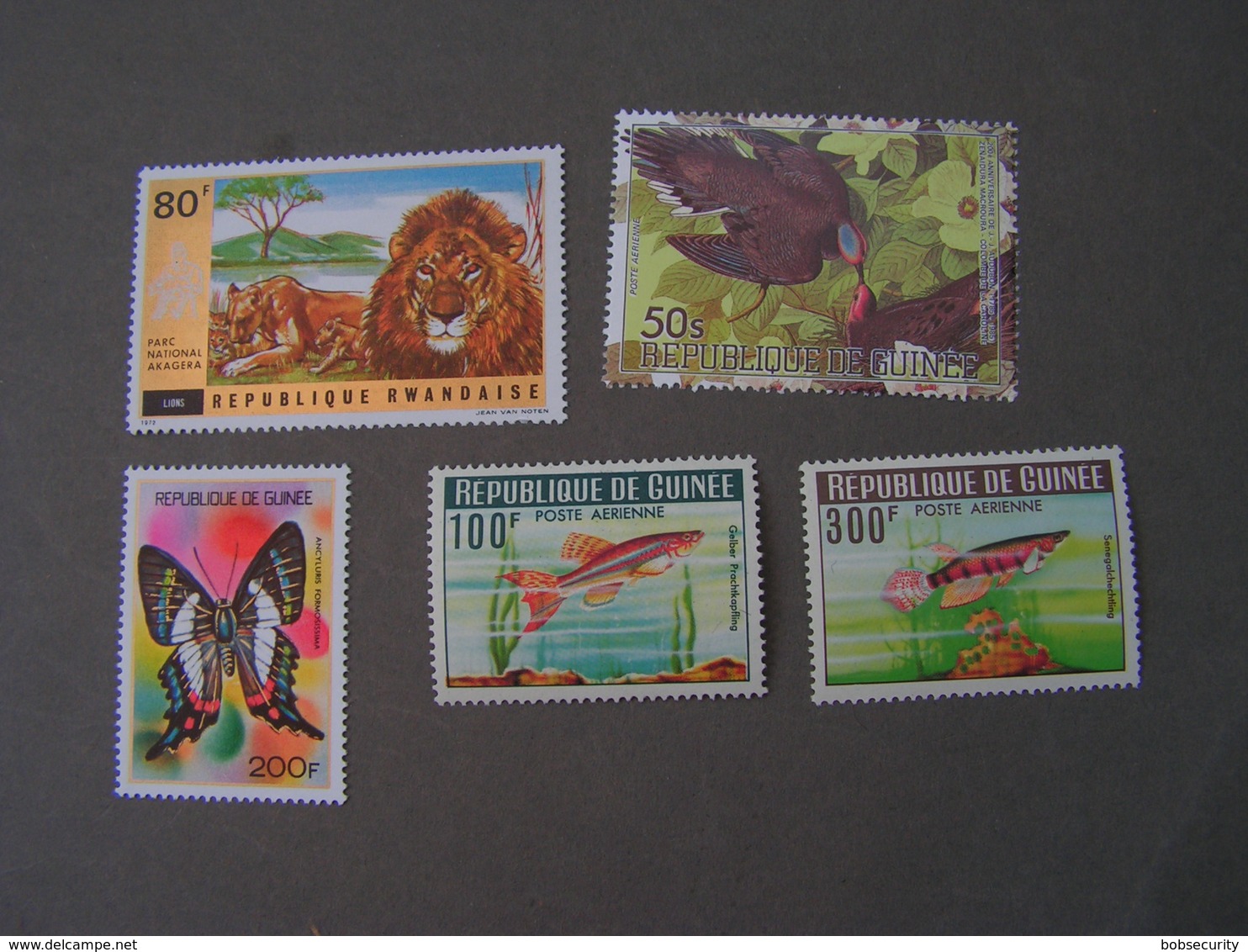 Rwandaise  Lot Tiere  ** MNH - Ungebraucht