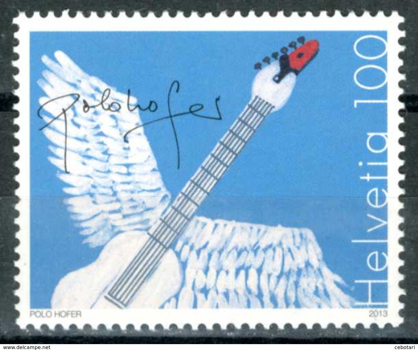 SVIZZERA / HELVETIA 2013** - Polo Hofer - 1 Val. MNH, Come Da Scansione. - Musica