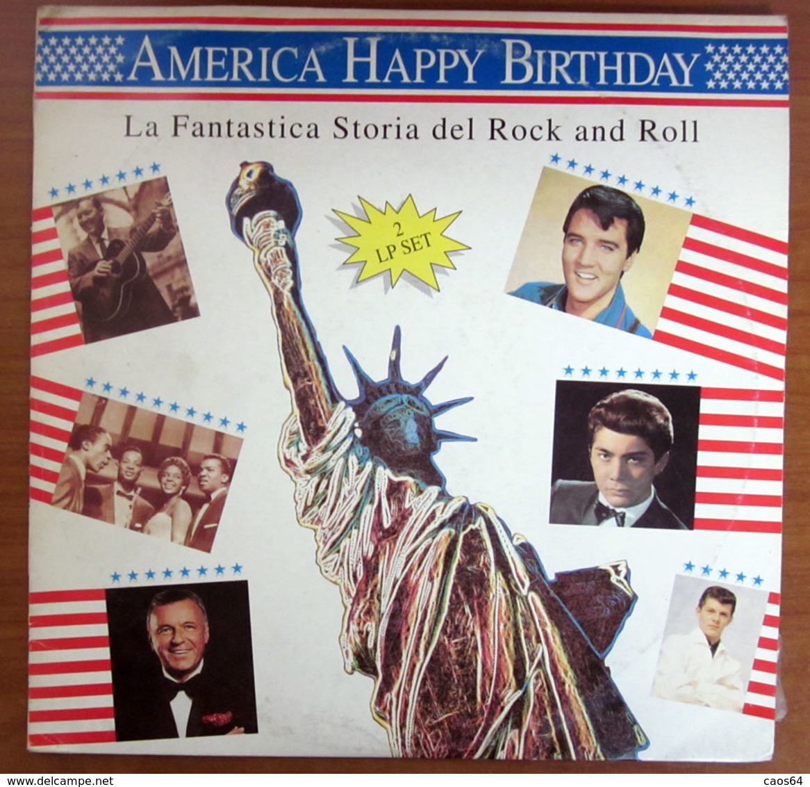 America Happy Birthday - La Fantastica Storia Del Rock And Roll (2LP) VINYL - Compilations