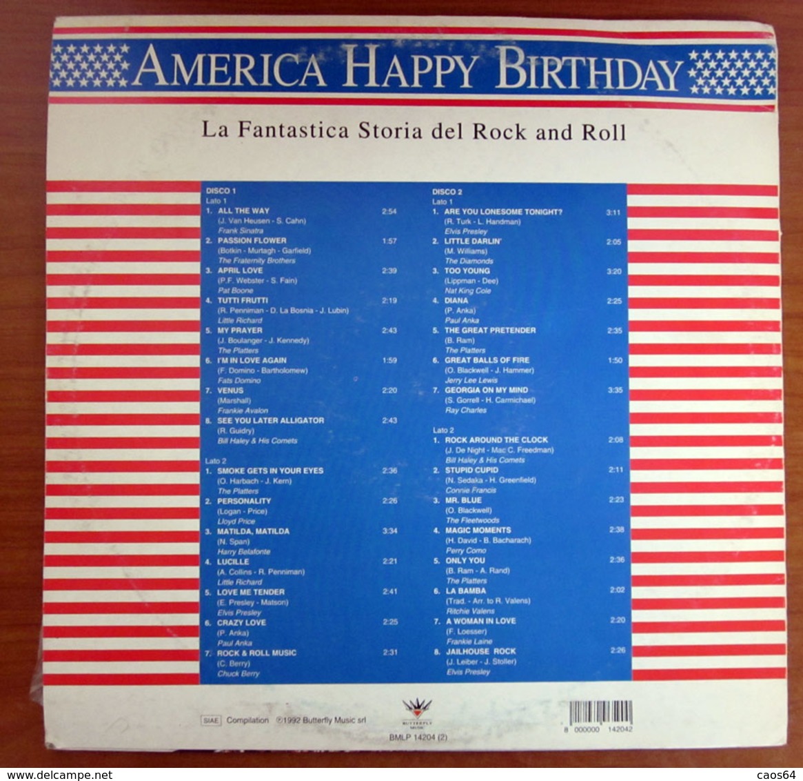 America Happy Birthday - La Fantastica Storia Del Rock And Roll (2LP) VINYL - Compilations